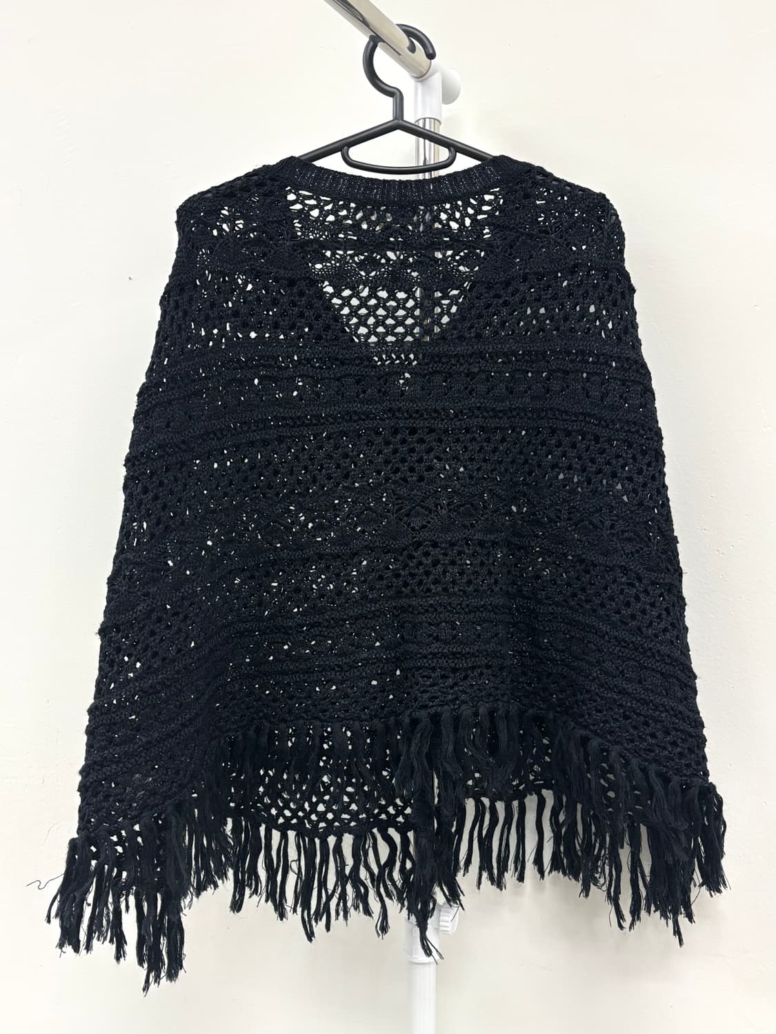 빈티지 블랙 케이프 판쵸 망토 상품이미지7