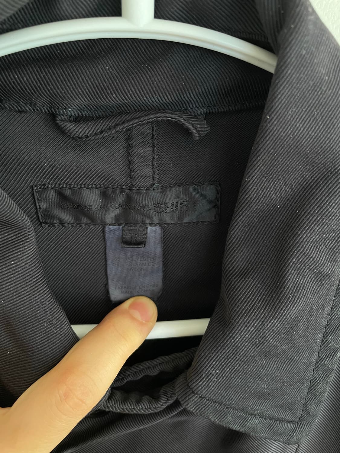 꼼데가르송 셔츠 더블 코트 상품이미지6