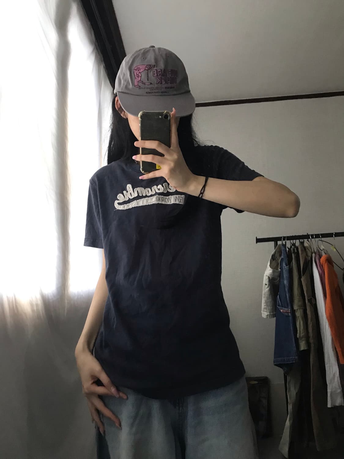 아베크롬비 네이비 반팔티셔츠 상품이미지3