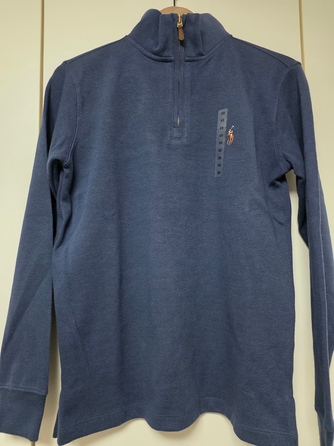 폴로 랄프로렌 네이비 하프집업 XS 상품이미지2