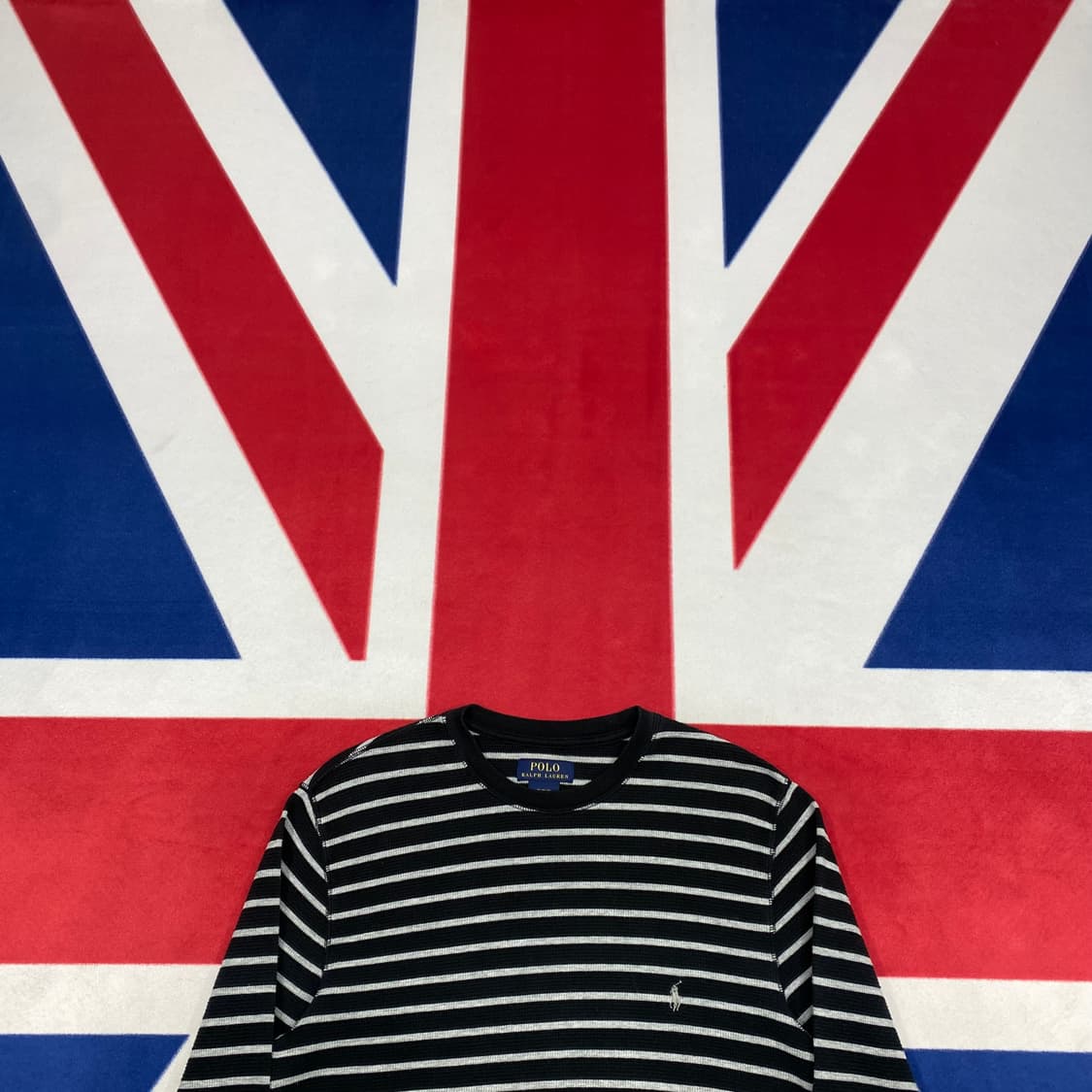 폴로 와플 롱슬리브 M  상품이미지2