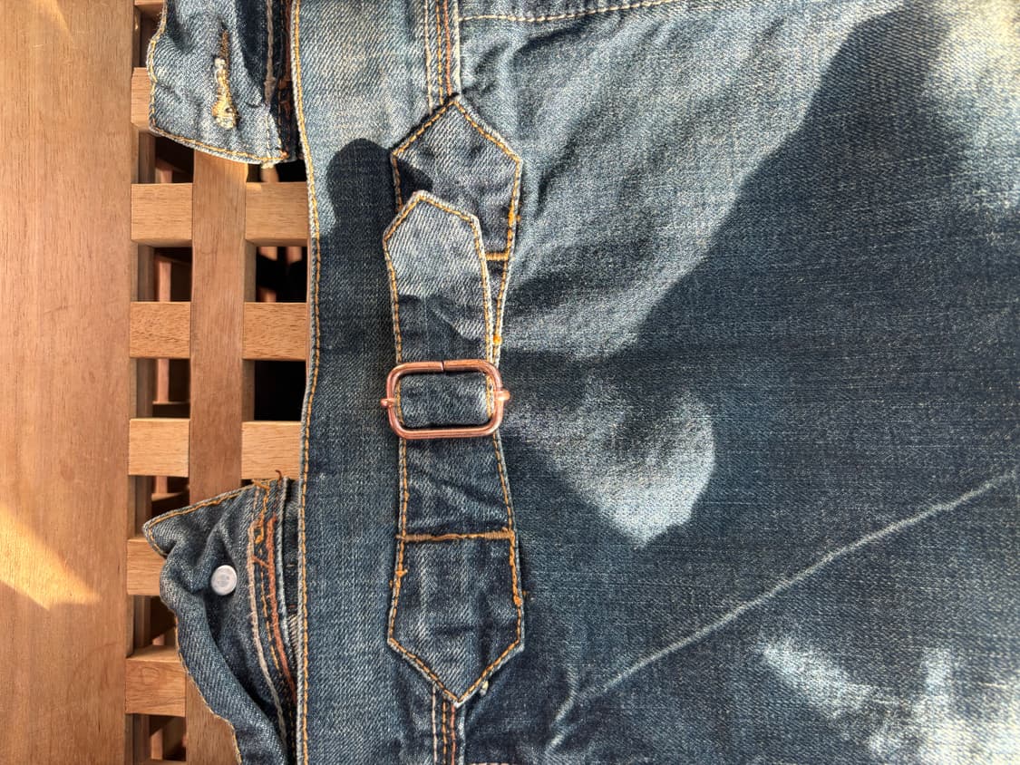 알마니 익스체인지 데미지 데님 자켓 상품이미지4