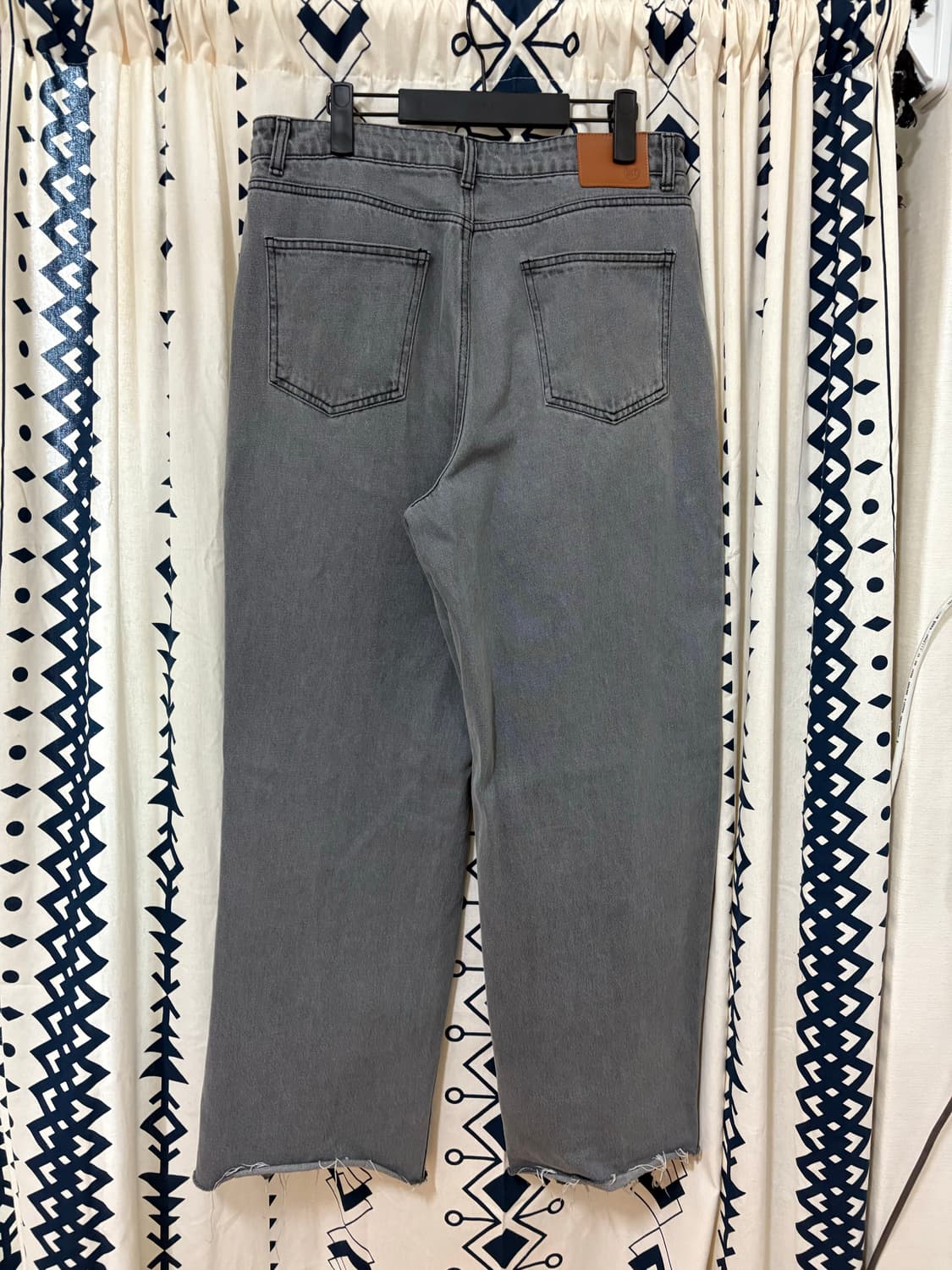 렉토 / 로우 라이즈 와이드 데님 진 상품이미지5