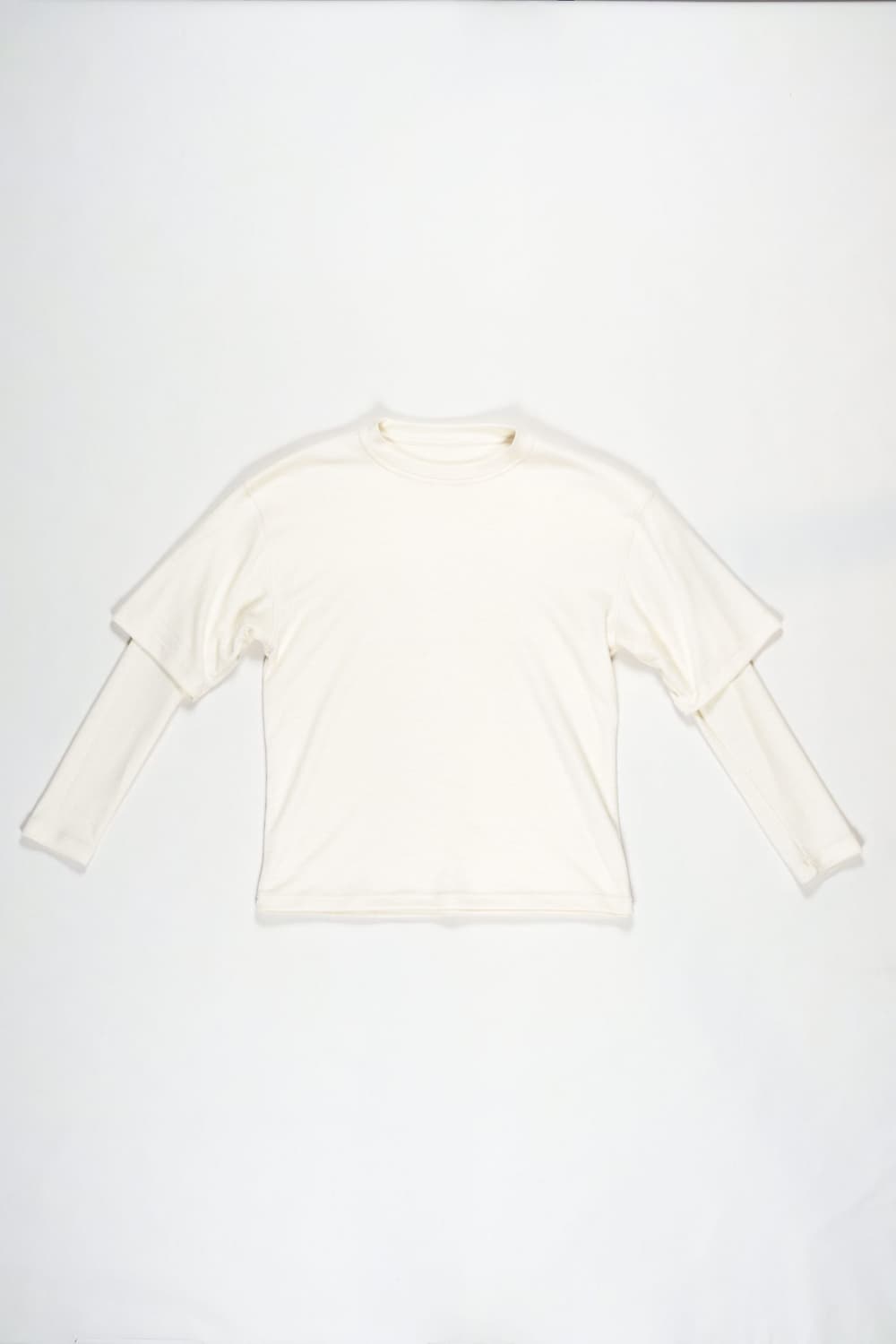 [L] Gr10k TRANSCRIPT DOUBLE WOOL T-SHIRT 상품이미지3