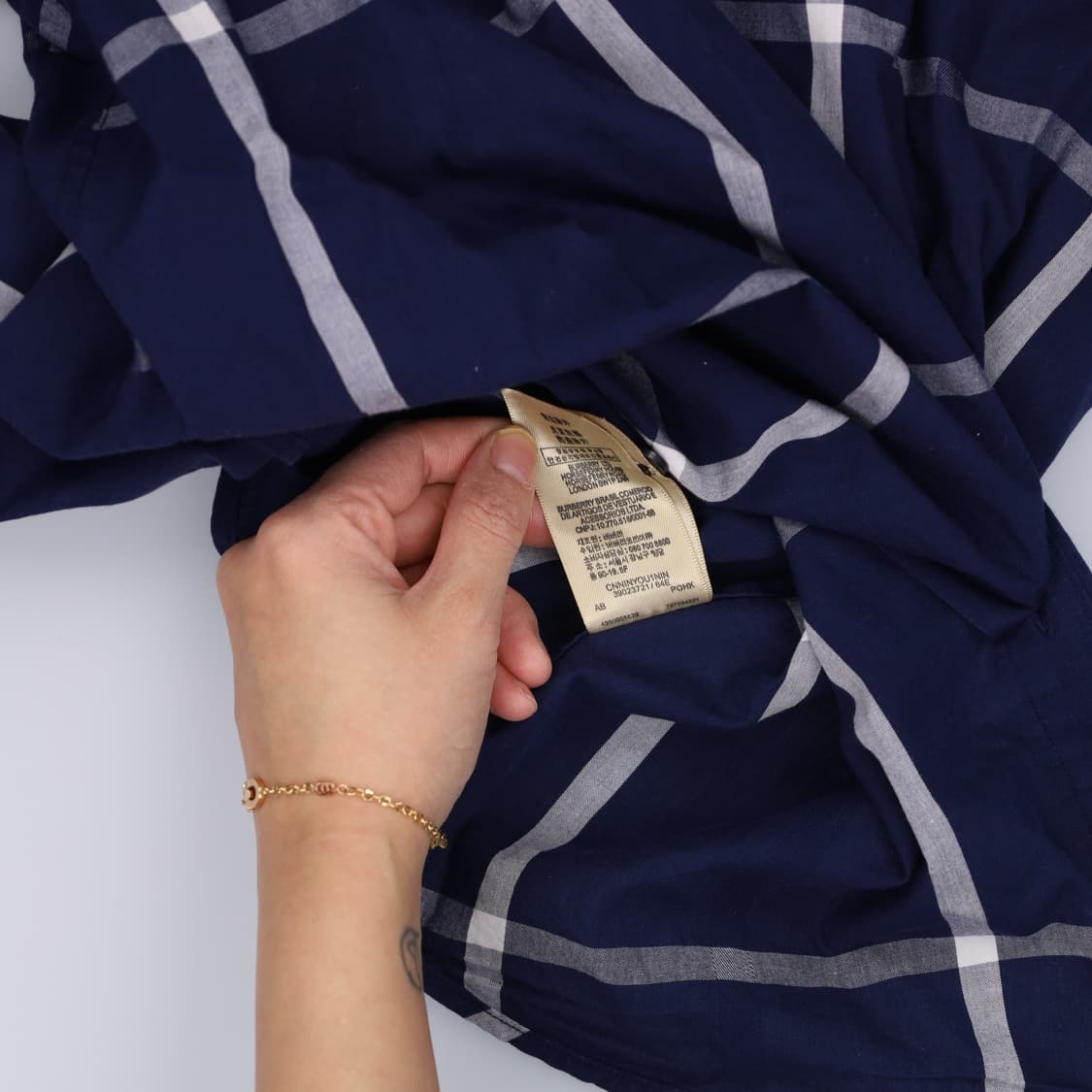 L 버버리 체크셔츠 0303H1 상품이미지6