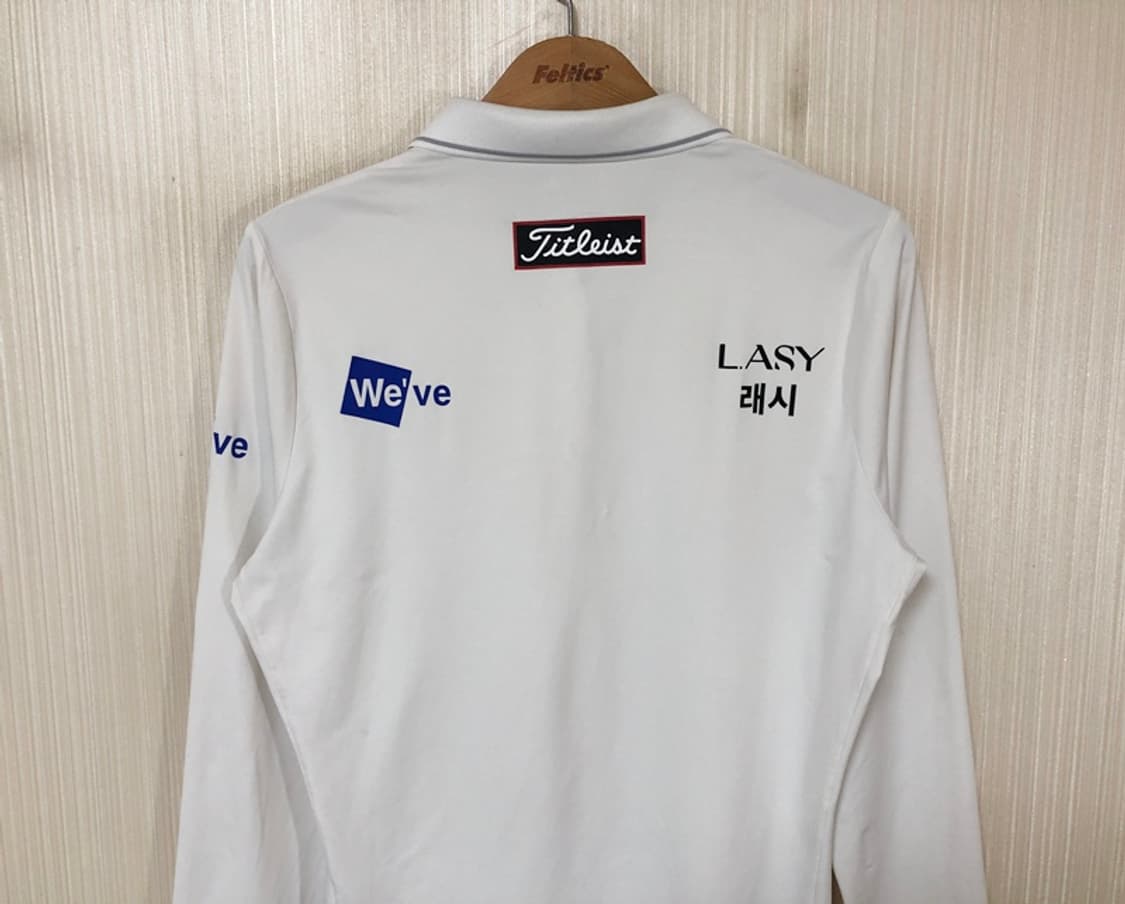 타이틀리스트 두산건설 We've골프단 선수지급실착 골프셔츠 L(95) 상품이미지9