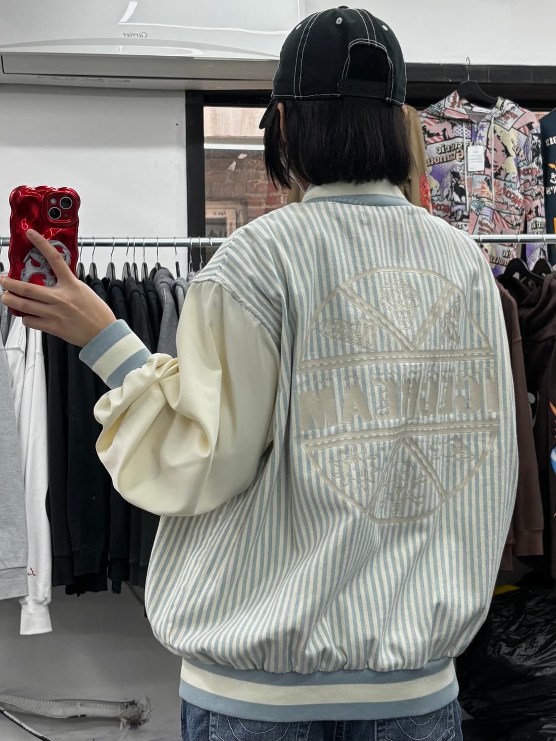 BBC 아이스크림 코튼 블루종 자켓 상품이미지5