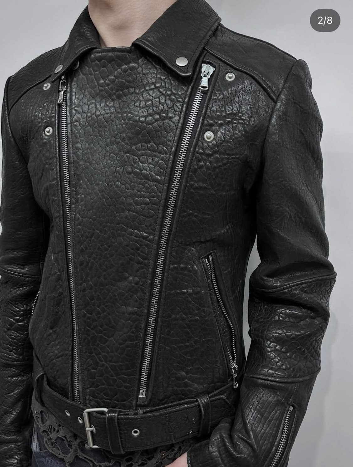 Martin Lewis Cowhide Heavy Rider Jacket 상품이미지2