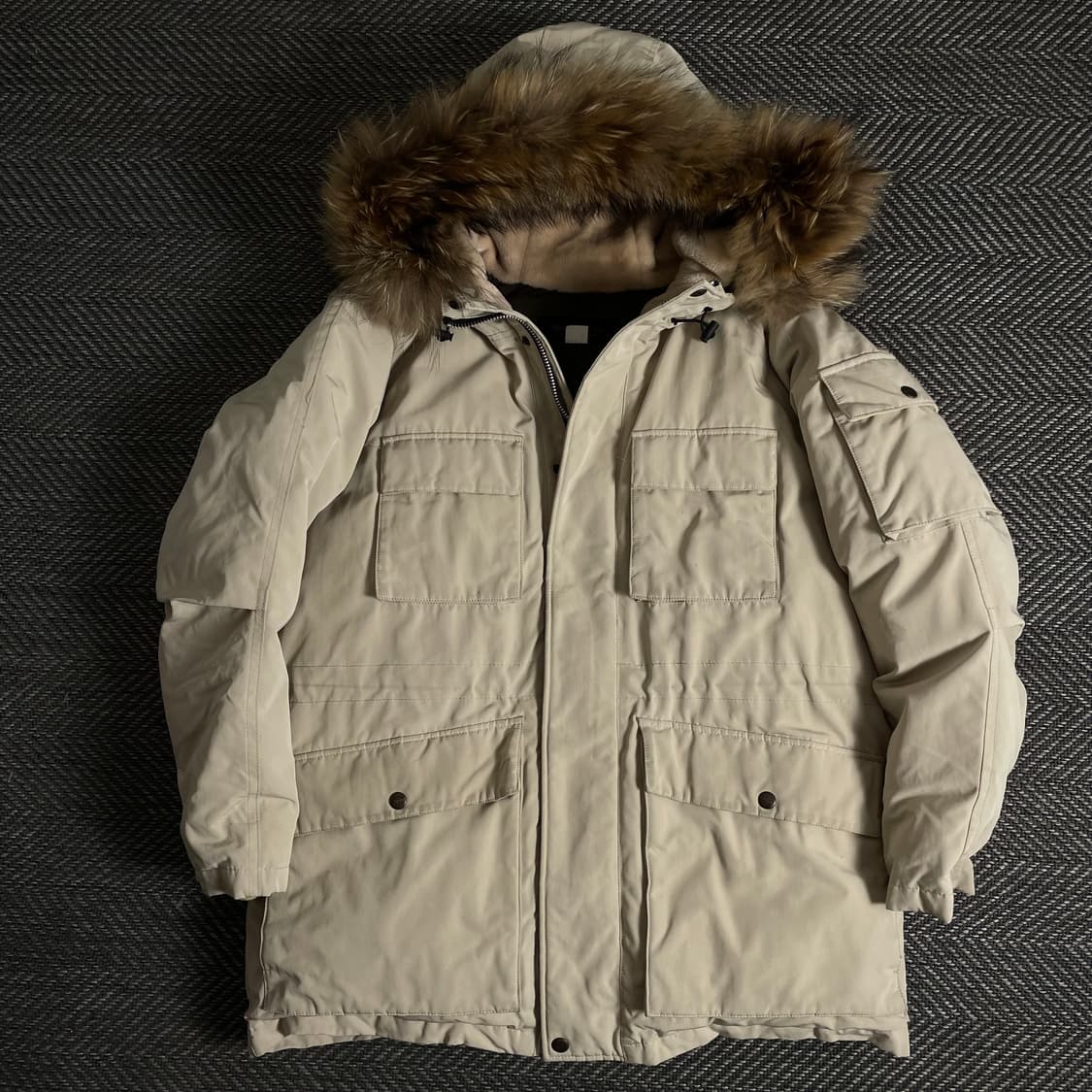 유니폼브릿지 라쿤 유틸리티 다운 파카y 3384 상품이미지2