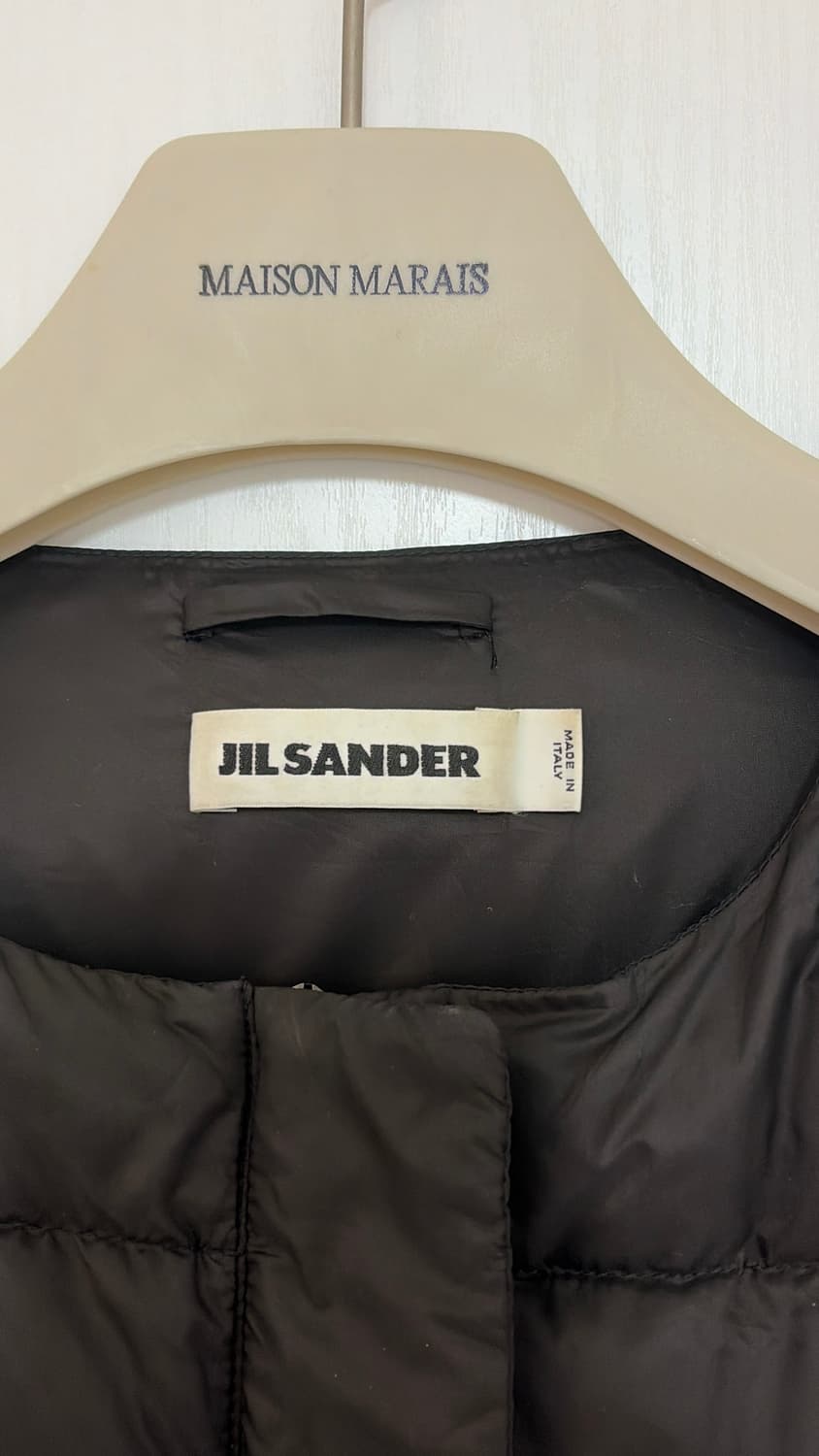 질샌더 블랙 경량패딩 정품 38(44-66 사이즈)정품  상품이미지2