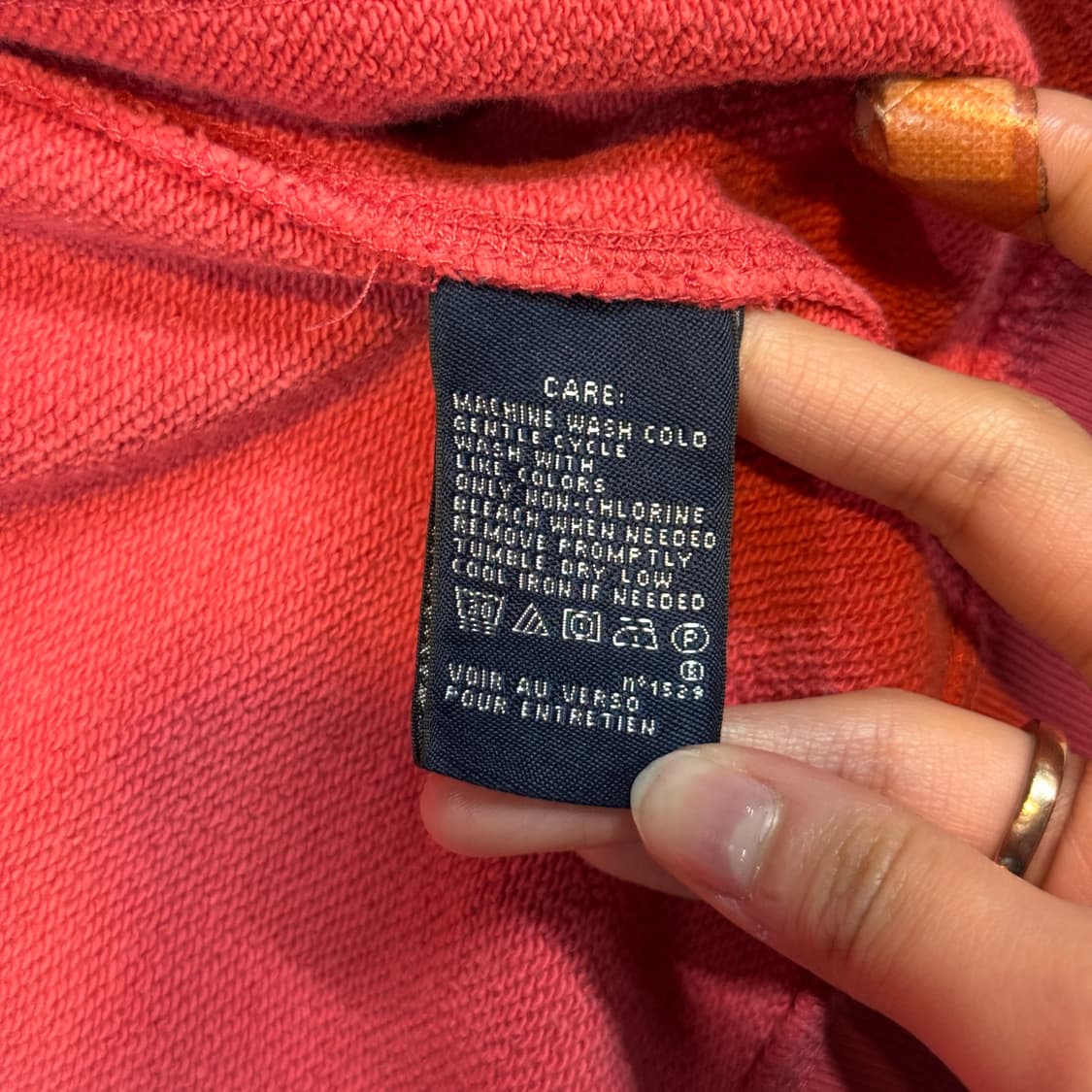 S) 폴로 랄프로렌 핑크 후드집업 상품이미지8