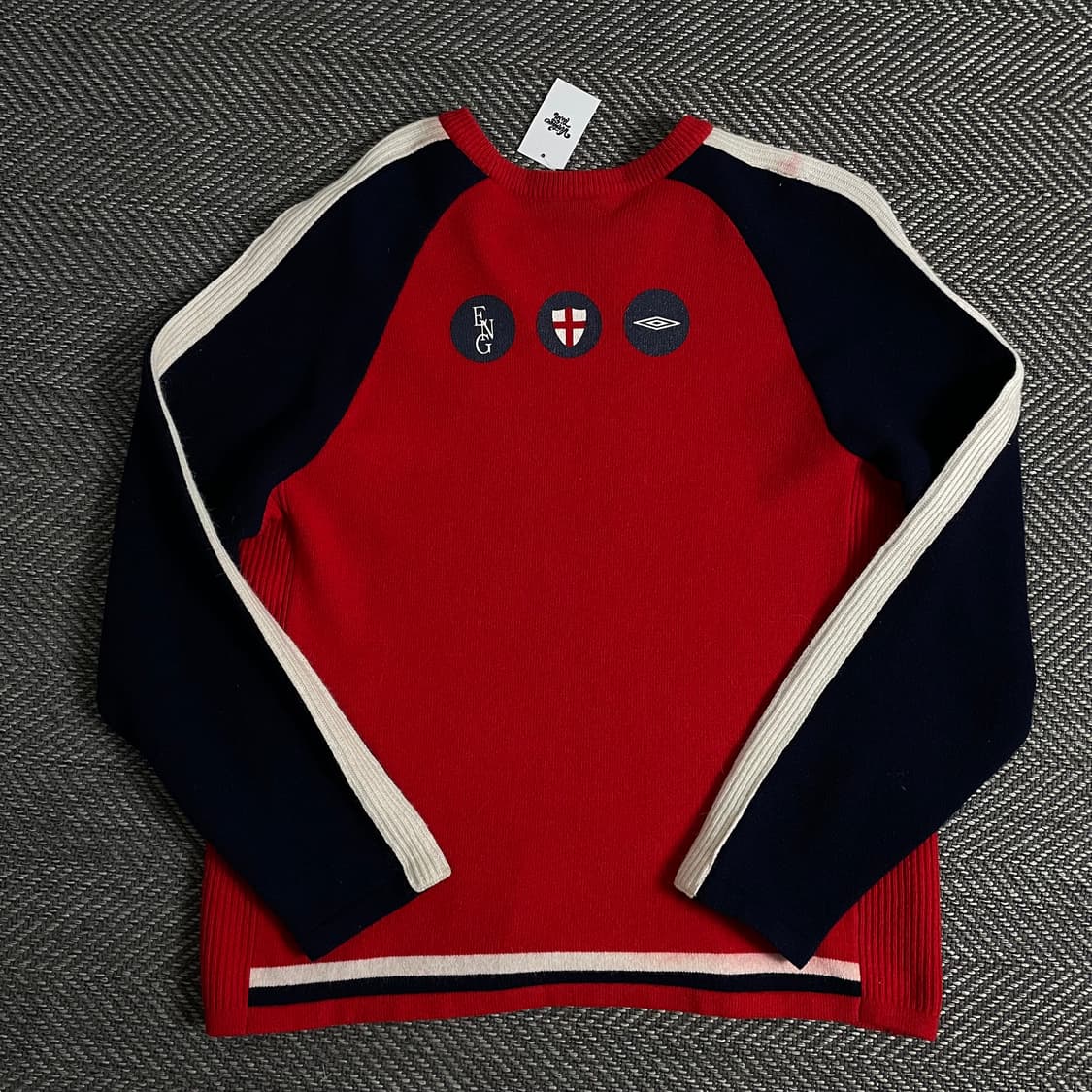 00s 엄브로 잉글랜드 국대 레트로 스웨터 o 3260 상품이미지6