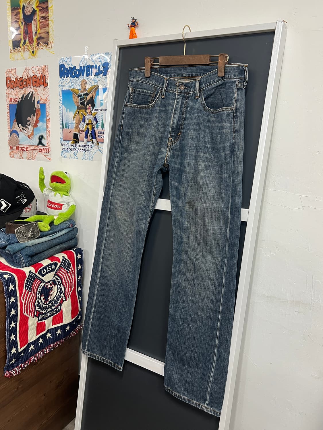 Levis 리바이스 505 레귤러 스트레이트 데님 팬츠 상품이미지9