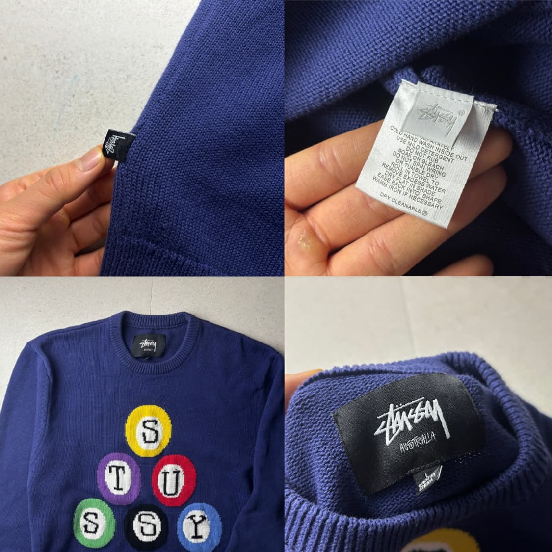 스투시 니트 상품이미지3