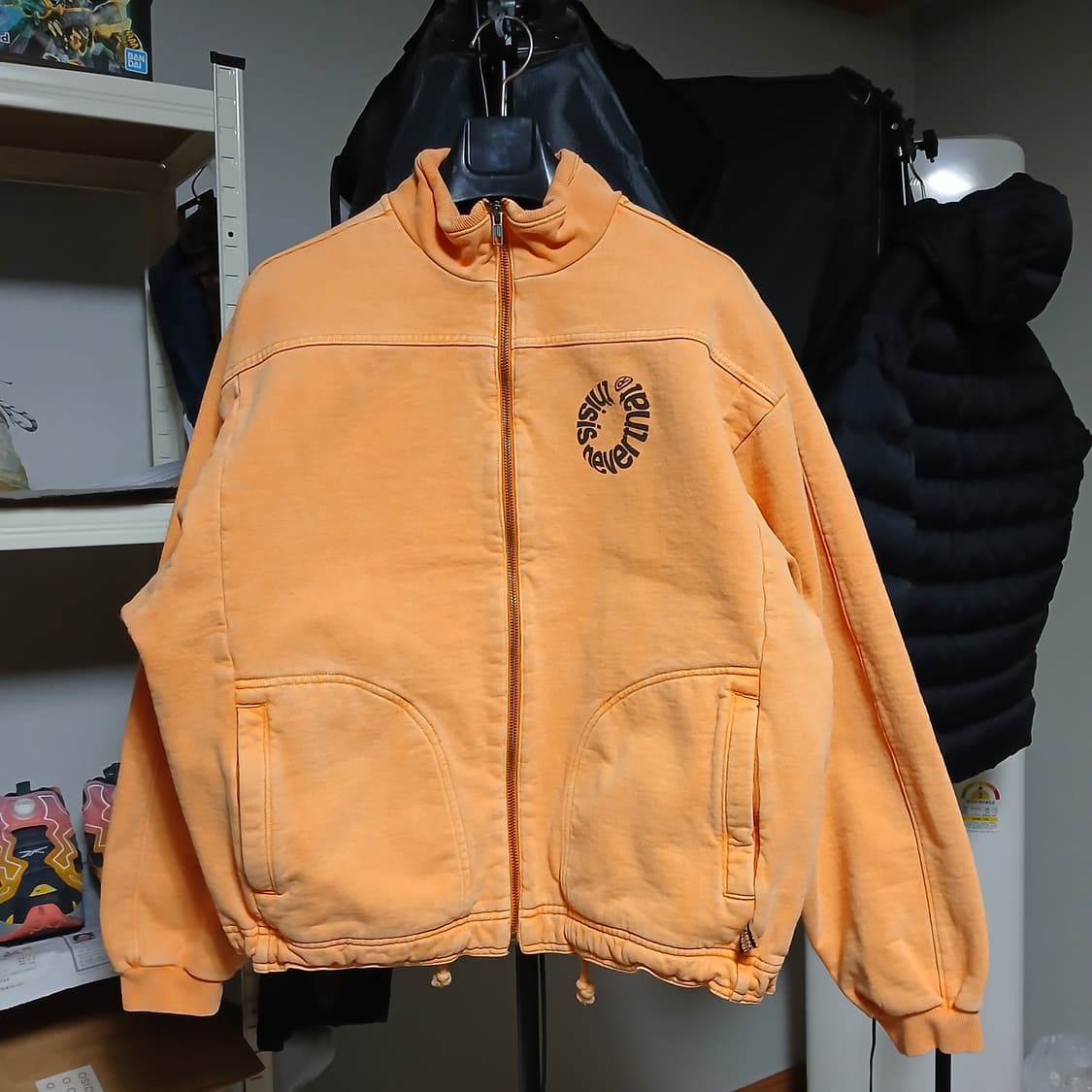 디스이즈네버댓 튼튼한 원단 오버사이즈 스웻자켓 상품이미지4