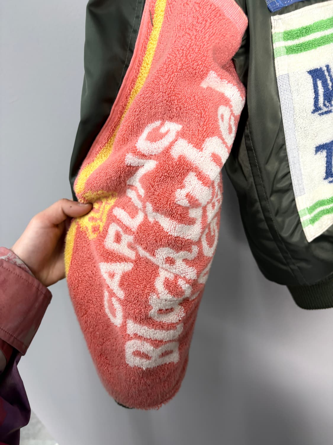 SEOUL COLLECTION 스트리트웨어 패치 항공점퍼A3705  상품이미지6