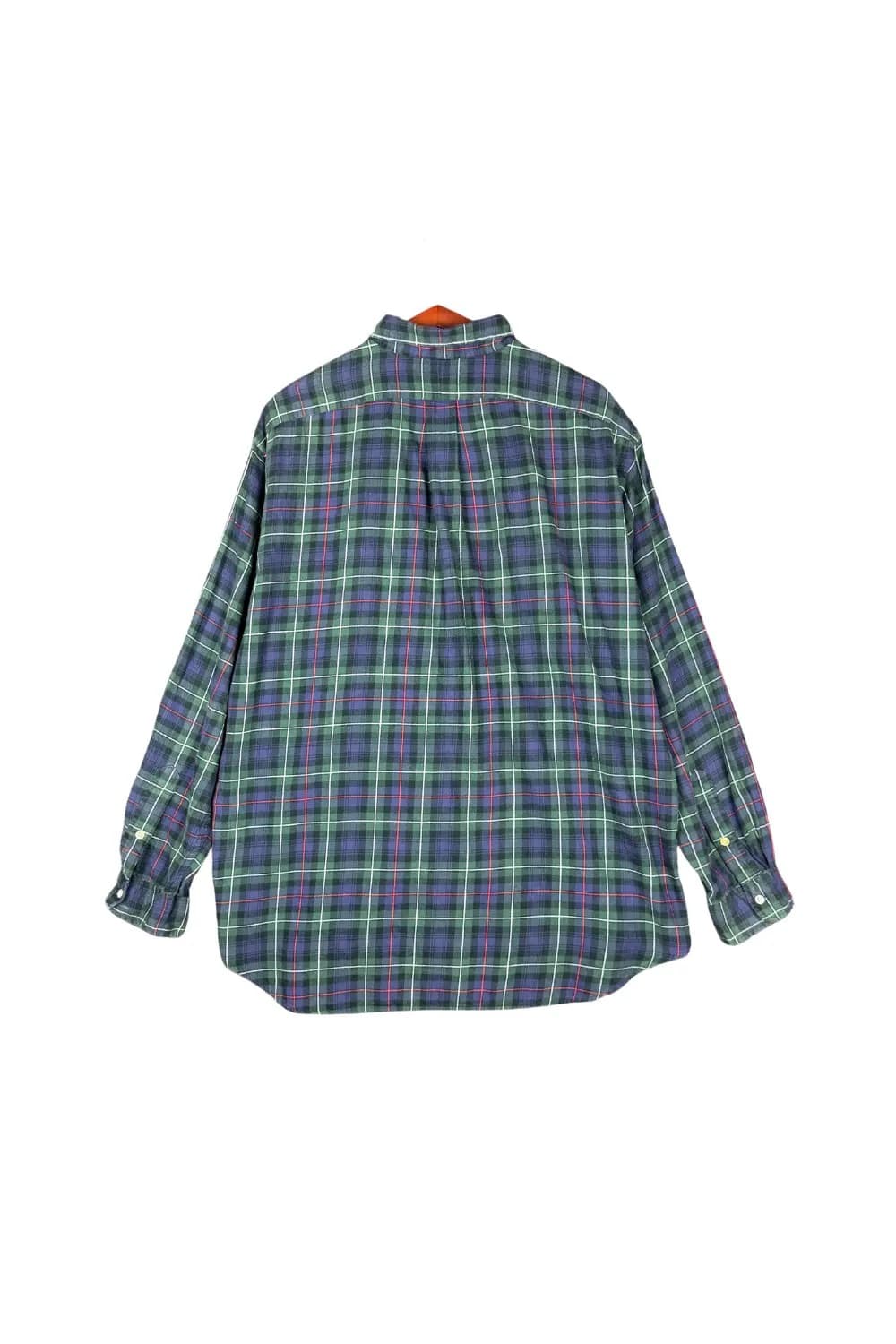 🇲🇵 90‘s 빈티지 폴로 랄프 로렌 타탄 셔츠 상품이미지2