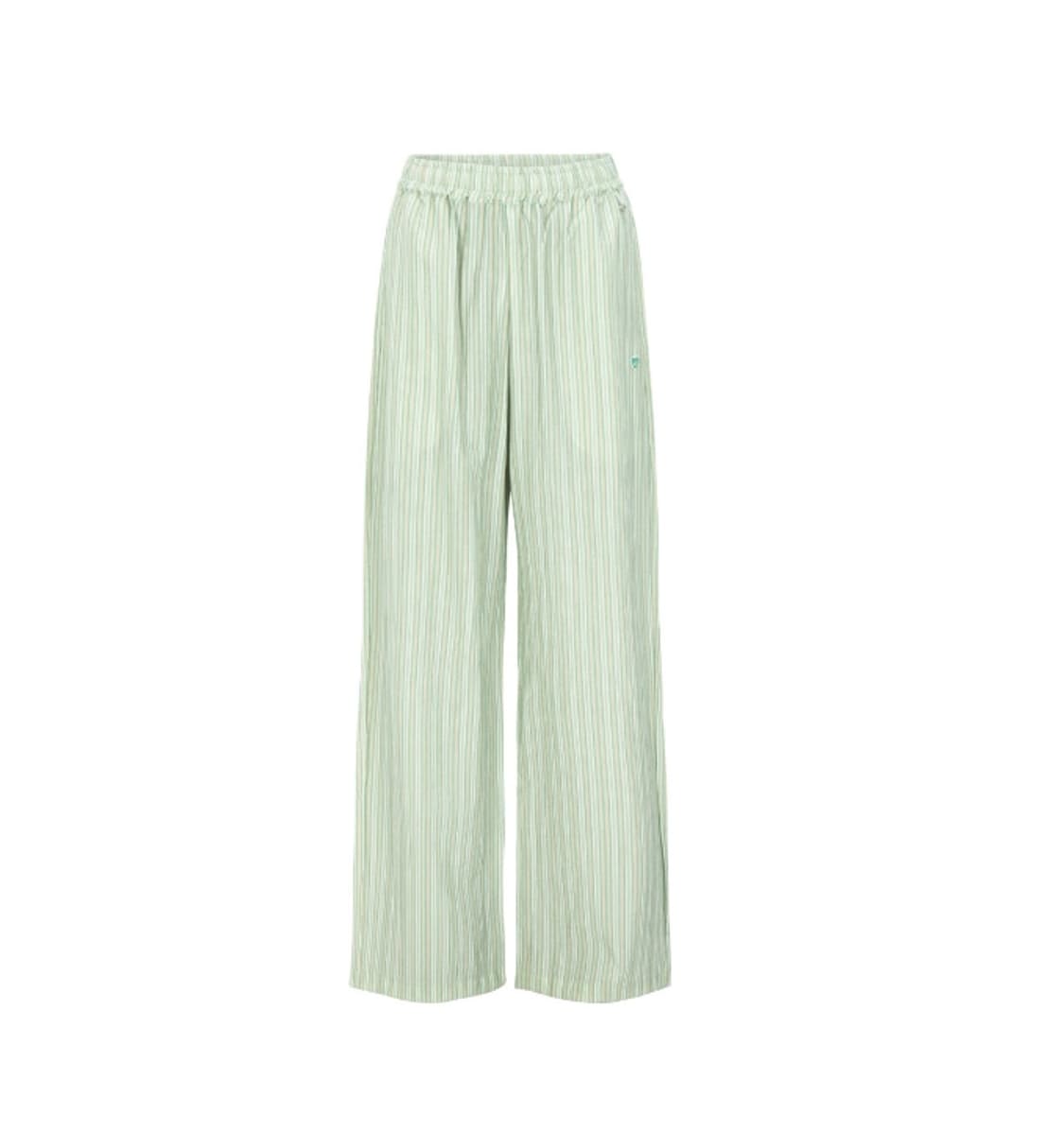 MINJIENA stripe pants green 상품이미지1