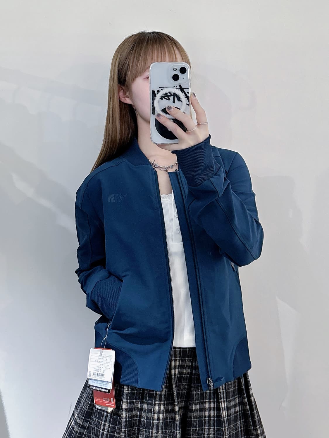 노스페이스 블루 블루종 자켓 상품이미지1