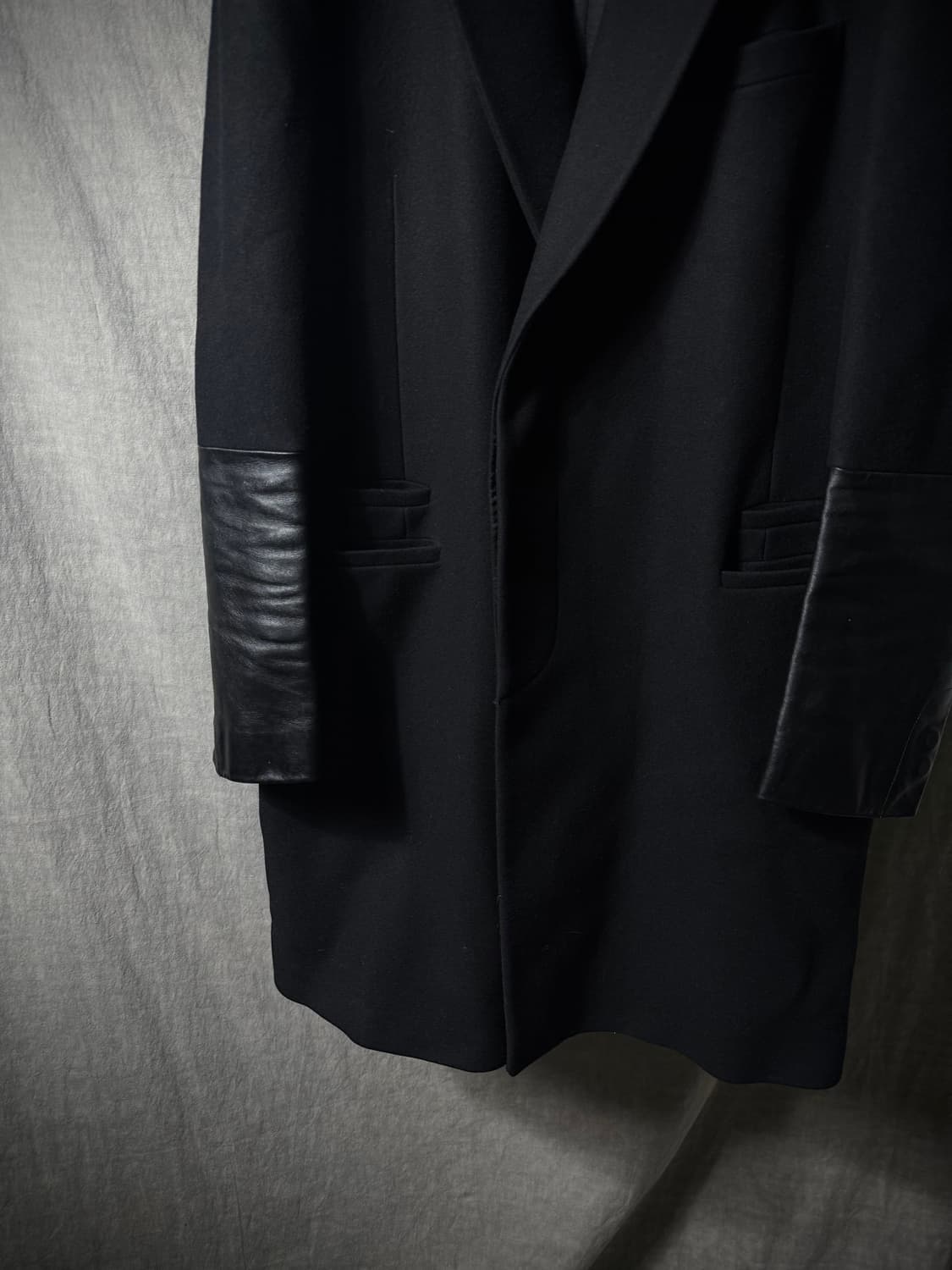 Neil Barrett 10fw Leather Sleeve Coat 상품이미지4