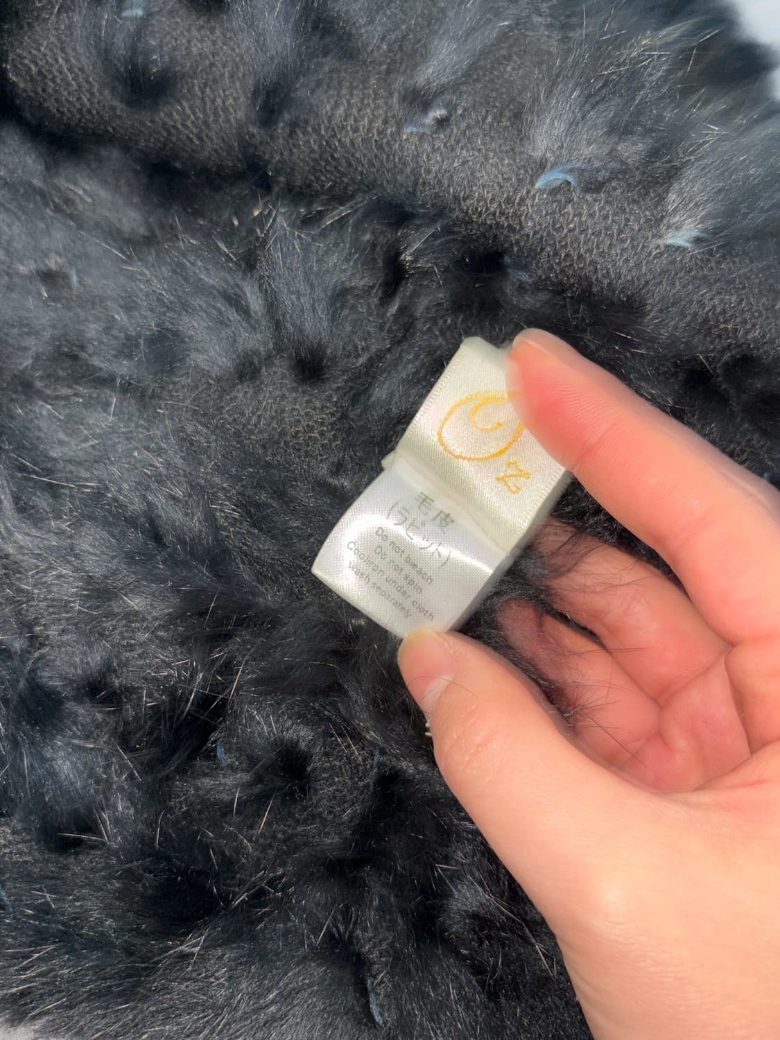 Black fur bolero cardigan 상품이미지5