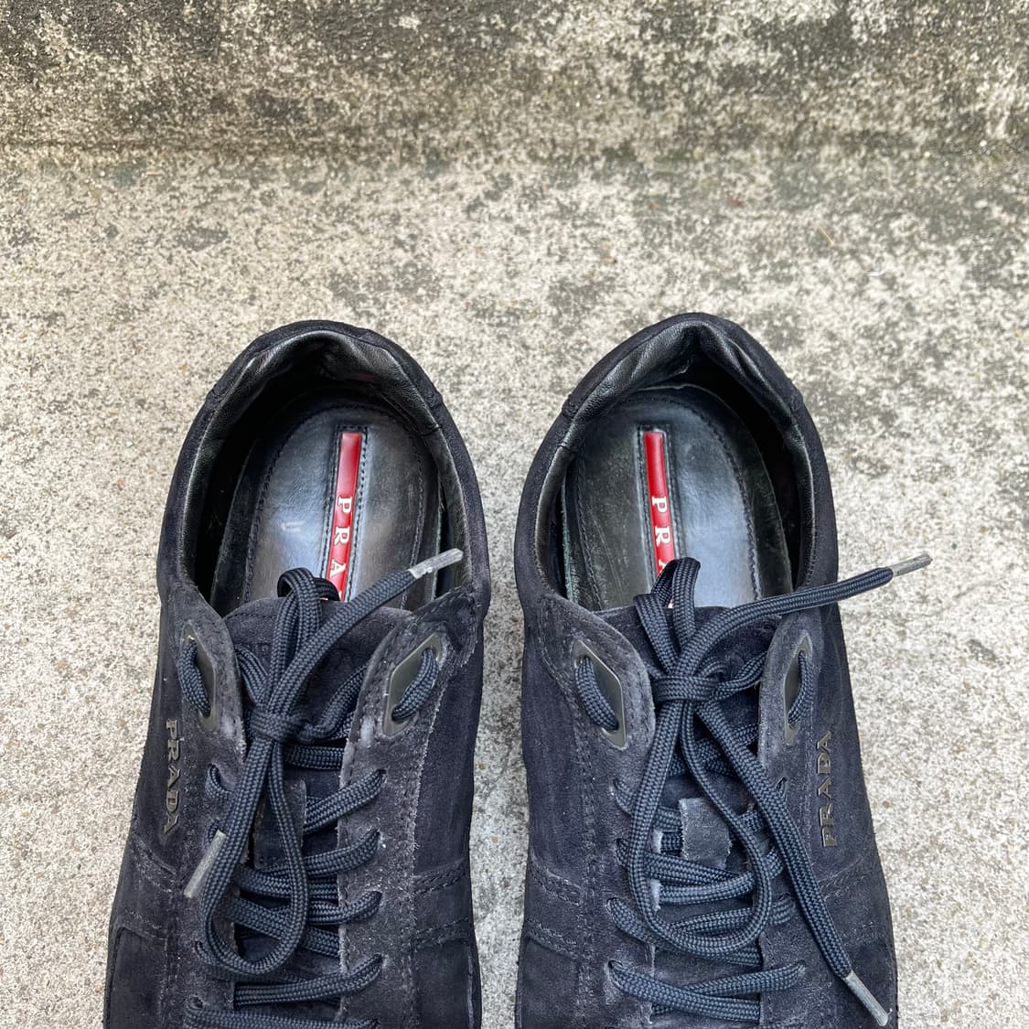 [7UK] Prada 스웨이드 스니커즈 (260) 상품이미지3