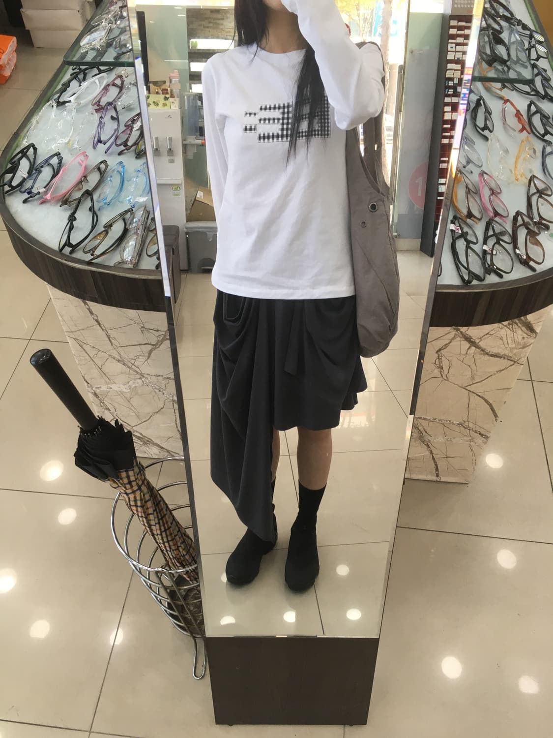 레이어드 치마 상품이미지1