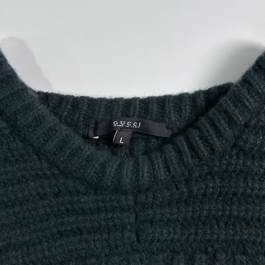구찌 그린 울 니트 상품이미지4