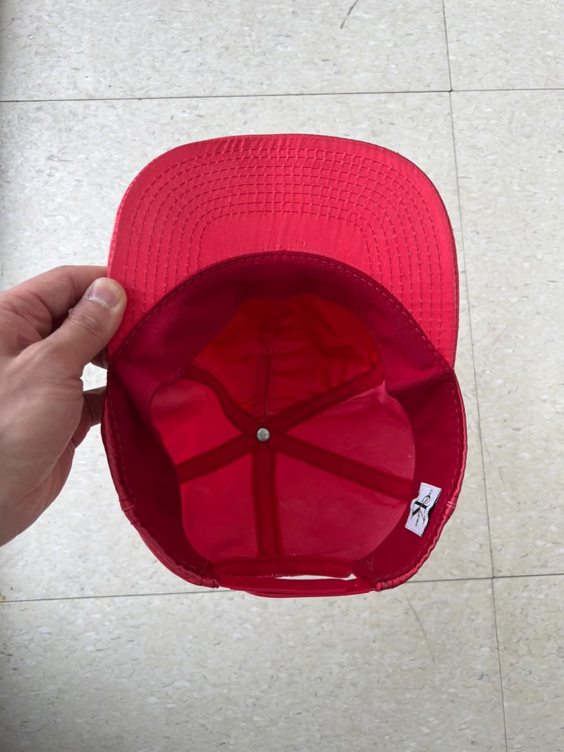 90's 캘빈클라인 샤틴 볼캡 상품이미지7