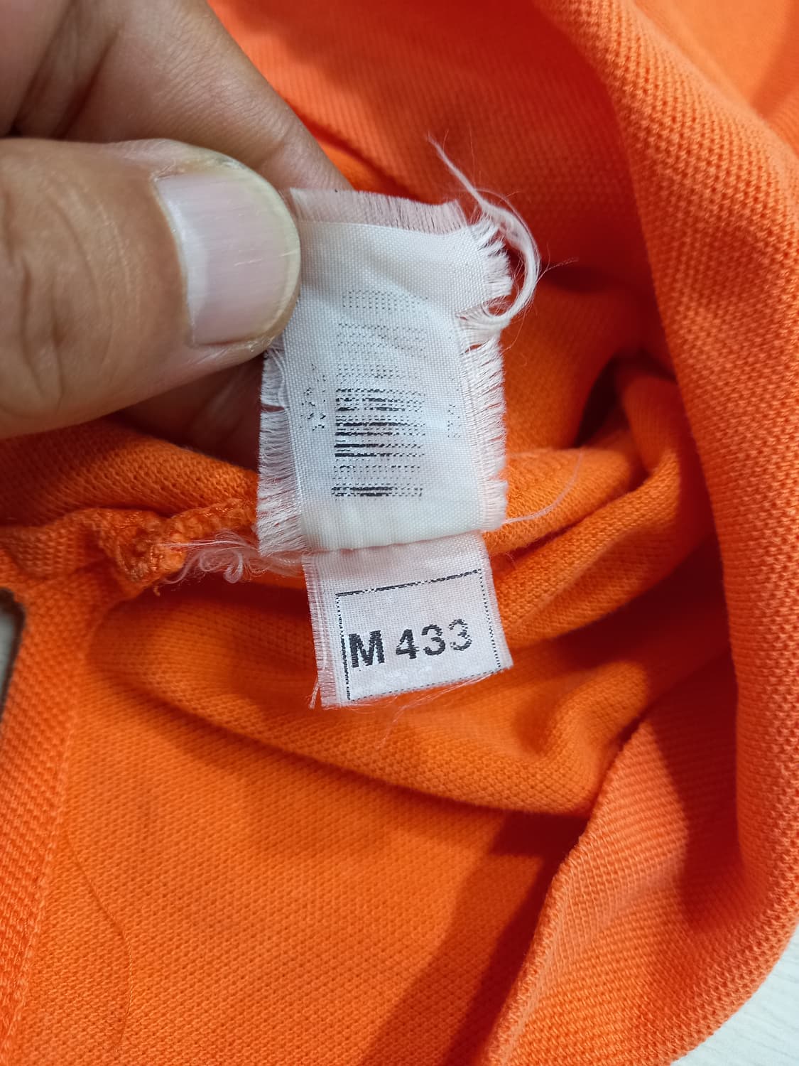 L100 POLO RALPH LAUREN 긴팔셔츠 오렌지색 L-665 상품이미지7