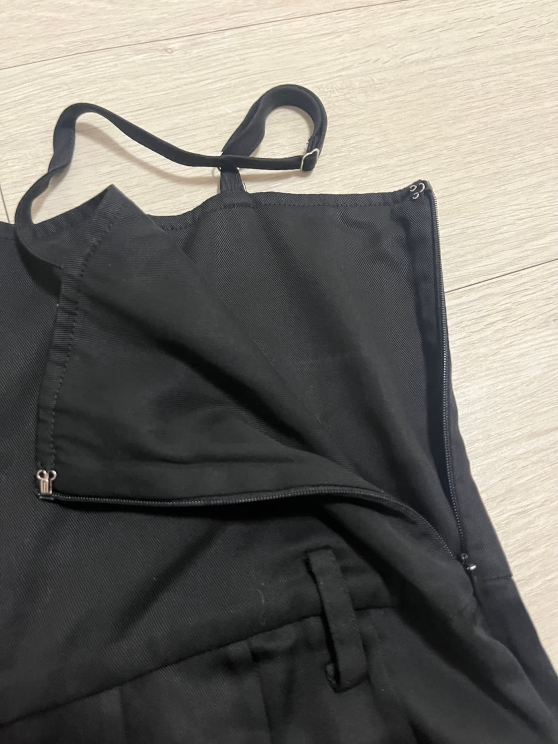 밀로우먼 언발란스 레이스 미니 드레스 상품이미지5