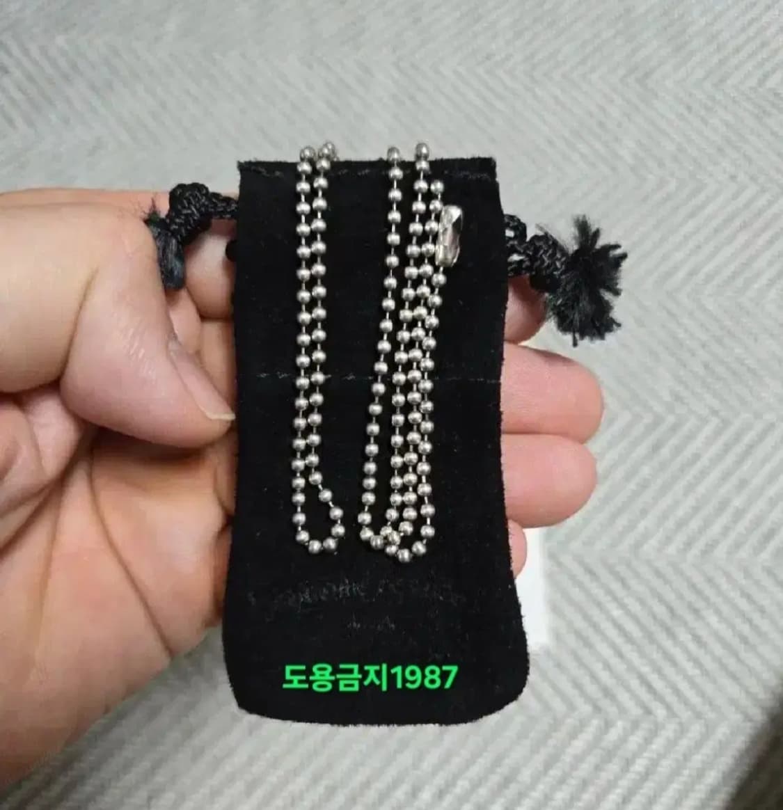 크롬하츠 볼체인30인치 정품 상품이미지4