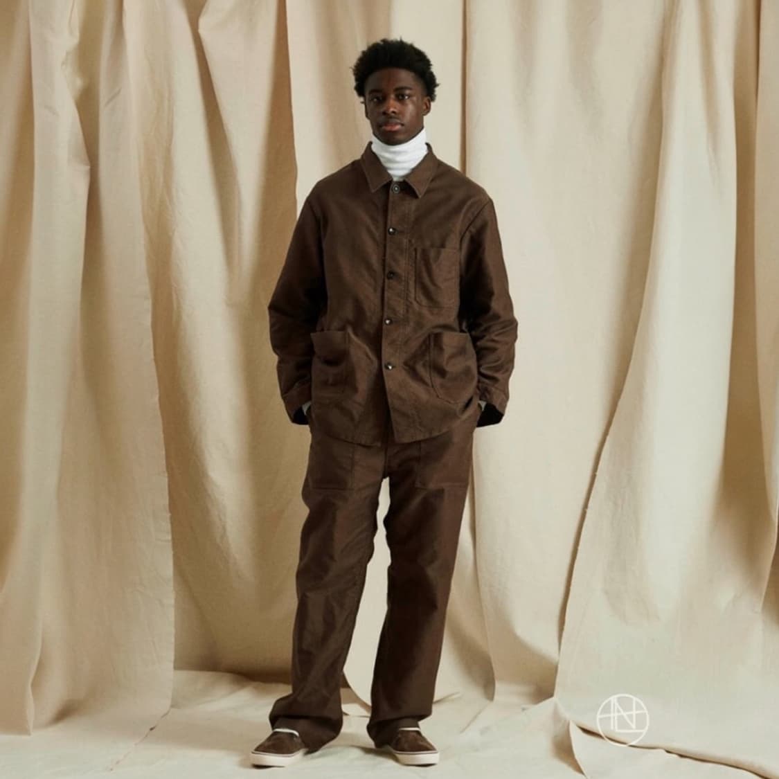 나나미카 몰스킨 프렌치 워크 셋업 상품이미지2