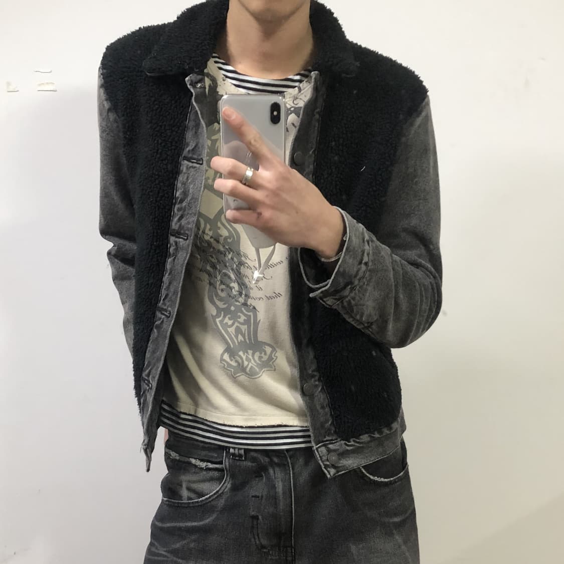 리바이스 그레즐리 쉐르파 데님 자켓  상품이미지3