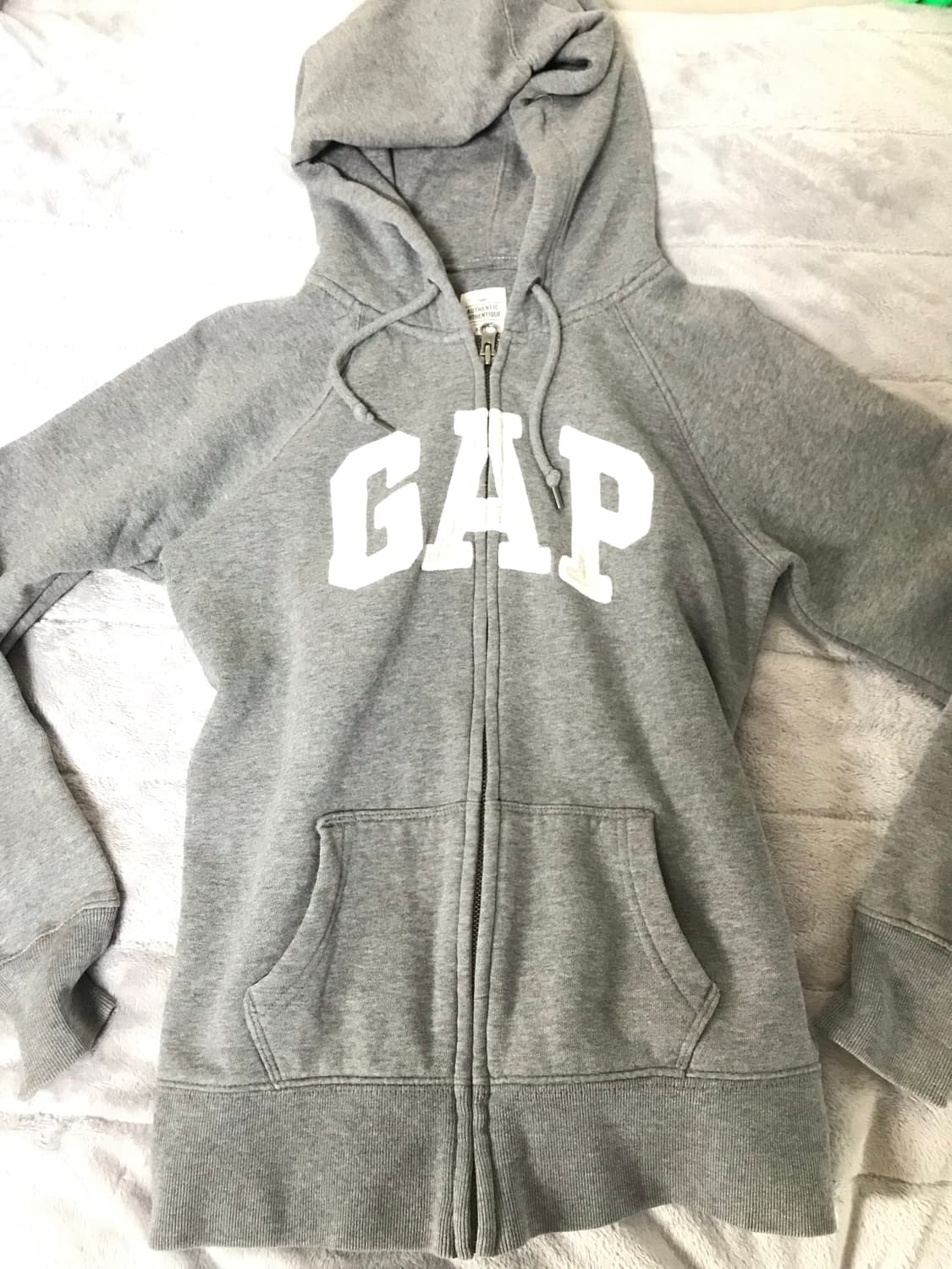 Gap 갭 후드집업 그레이 xs 상품이미지1