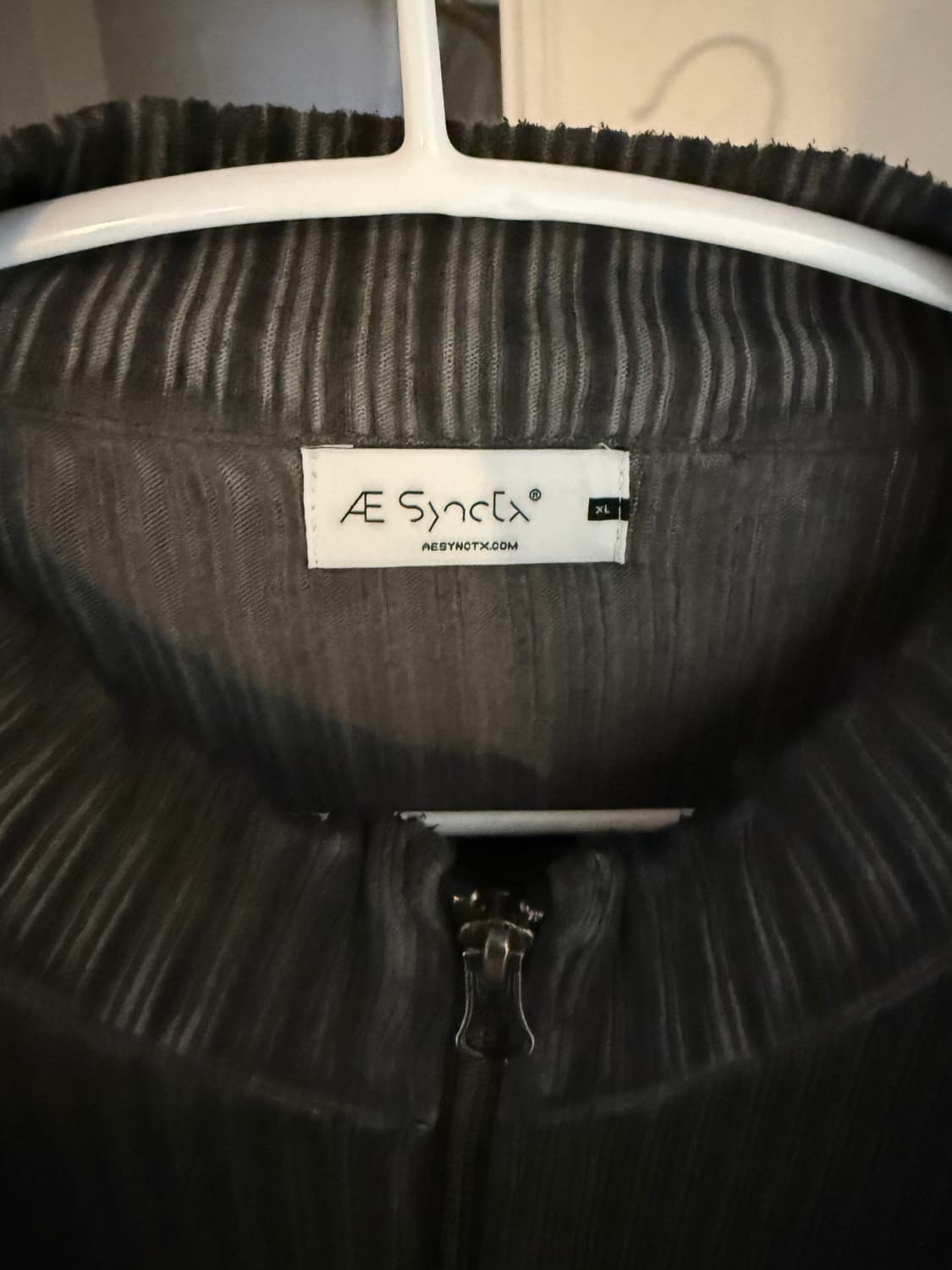 AESYNCTX 에이시네틱스 집업 가디건 XL 상품이미지3