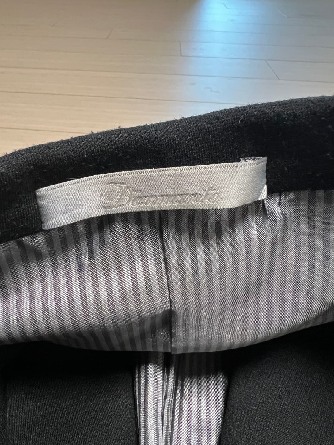 Diamante 블랙 테일러드 자켓 / 클래식 싱글 / 52 상품이미지8