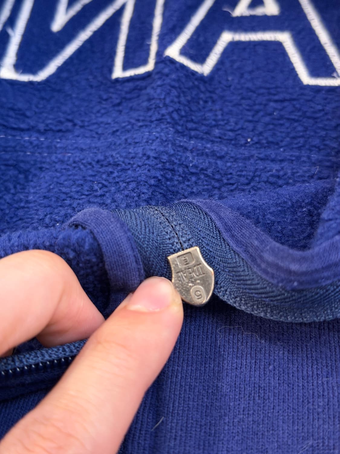 폴로 랄프로렌 빅포니 치프키프 프랑스 집업 져지 블루 상품이미지5