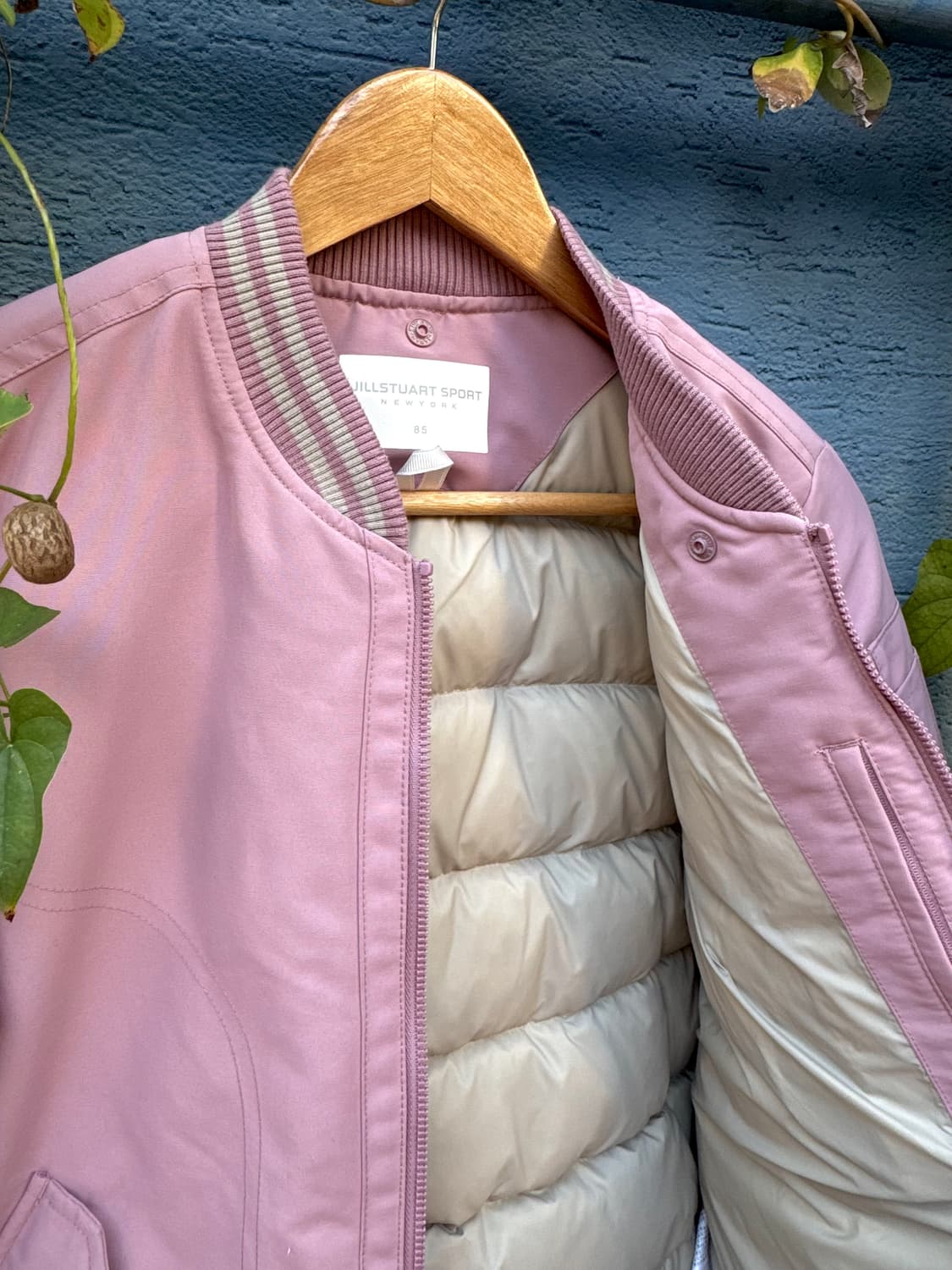 질스튜어트 뉴욕 스포츠 MA-1 패딩 상품이미지7