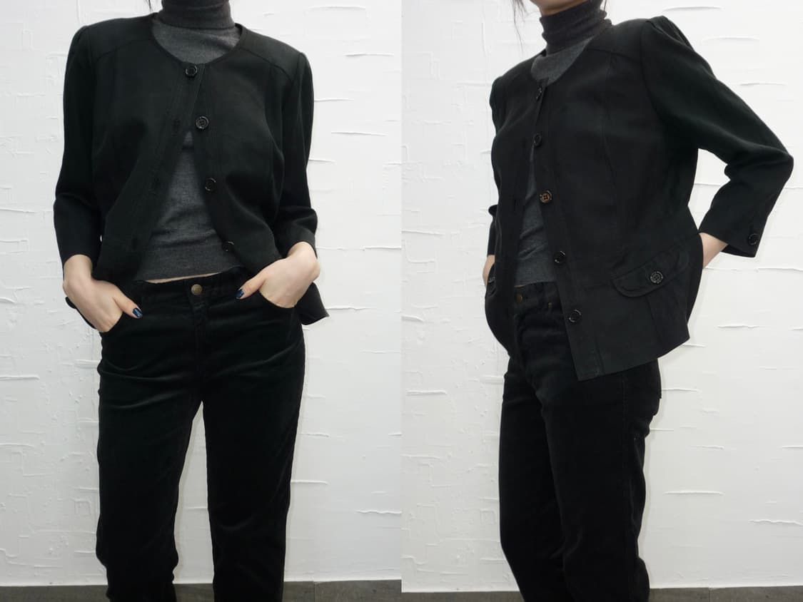 Burberry black autumn jacket 상품이미지1