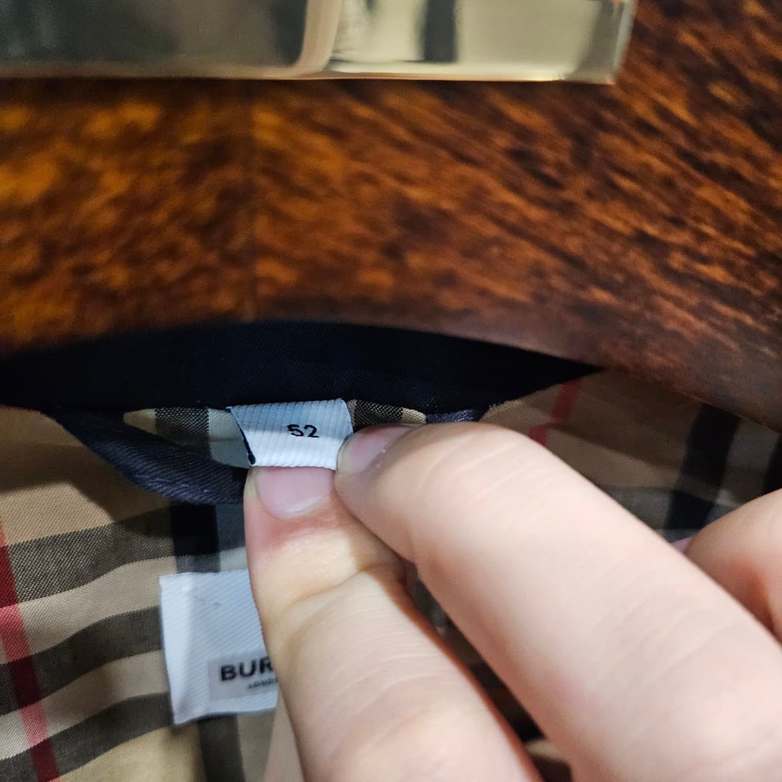 버버리 개버딘 패치로고 코트 상품이미지6