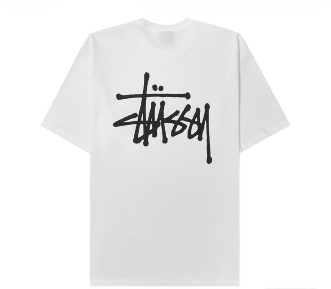(2XL) 스투시 베이직 로고 티셔츠 새상품 상품이미지5