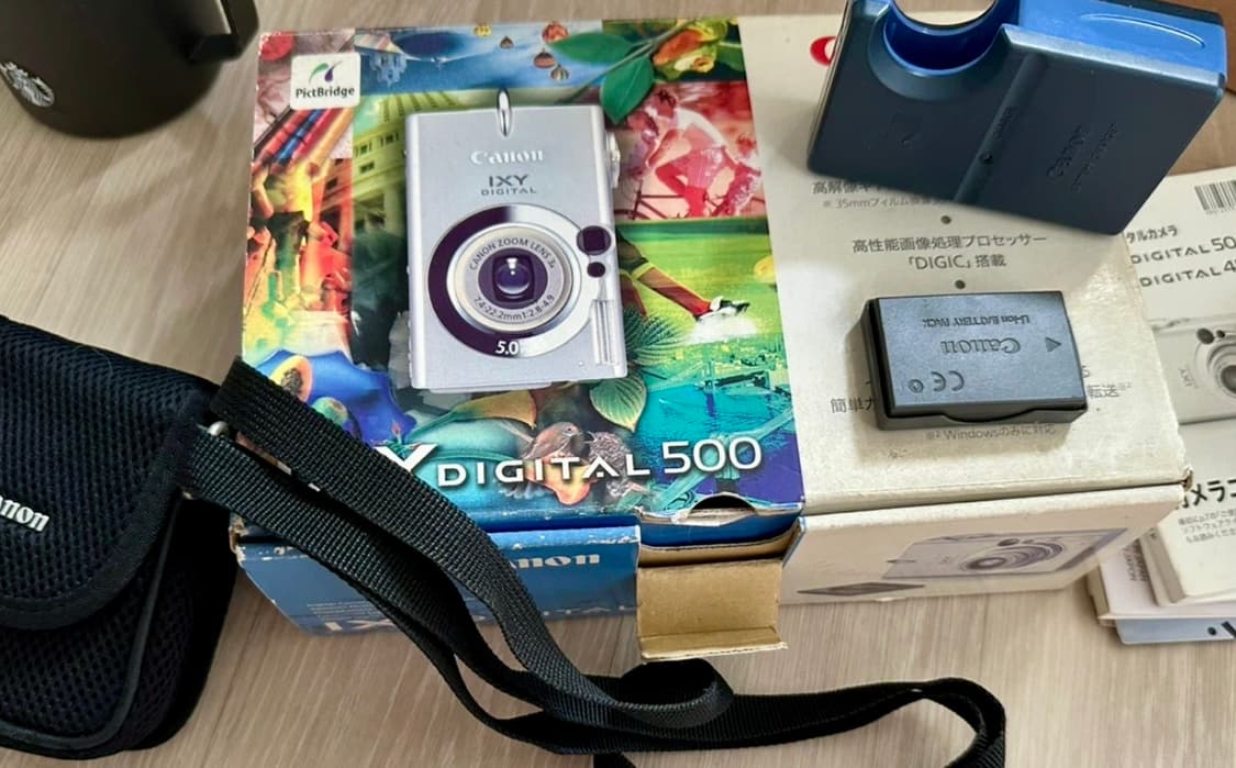 캐논 ixy500 빈티지 카메라 상품이미지7
