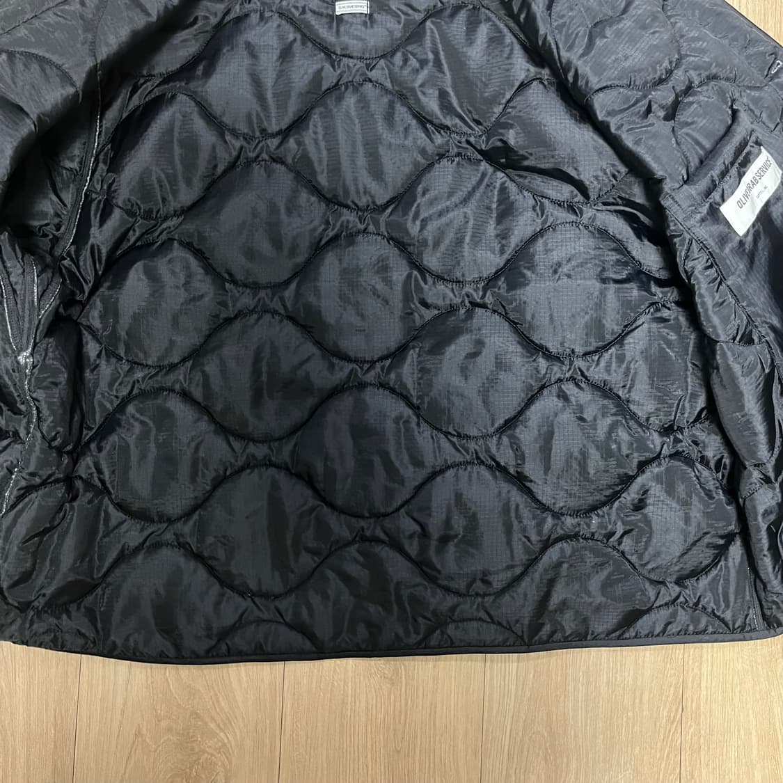 올리브드랩서비스 배팅 라이너 자켓 m사이즈 상품이미지3