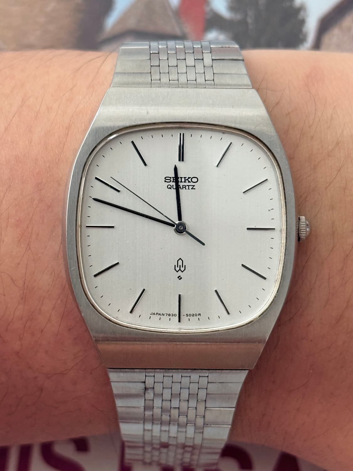Seiko 세이코 쿼츠 스퀘어 1988 상품이미지8