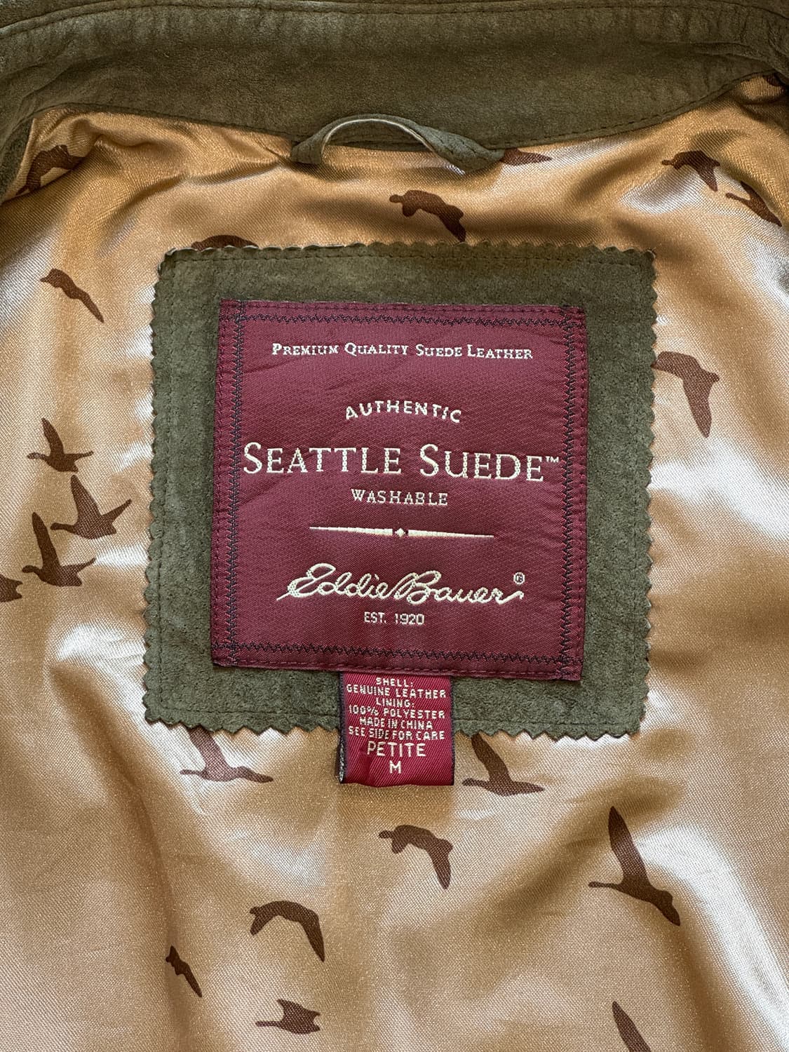 에디바우어 시애틀 스웨이드 자켓(O69) 상품이미지4