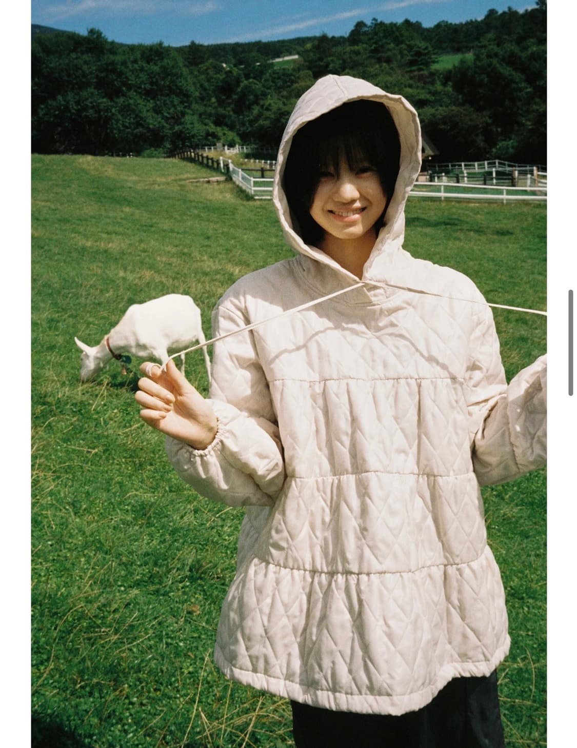 페스토 퀼티드 아노락 도브 상품이미지1