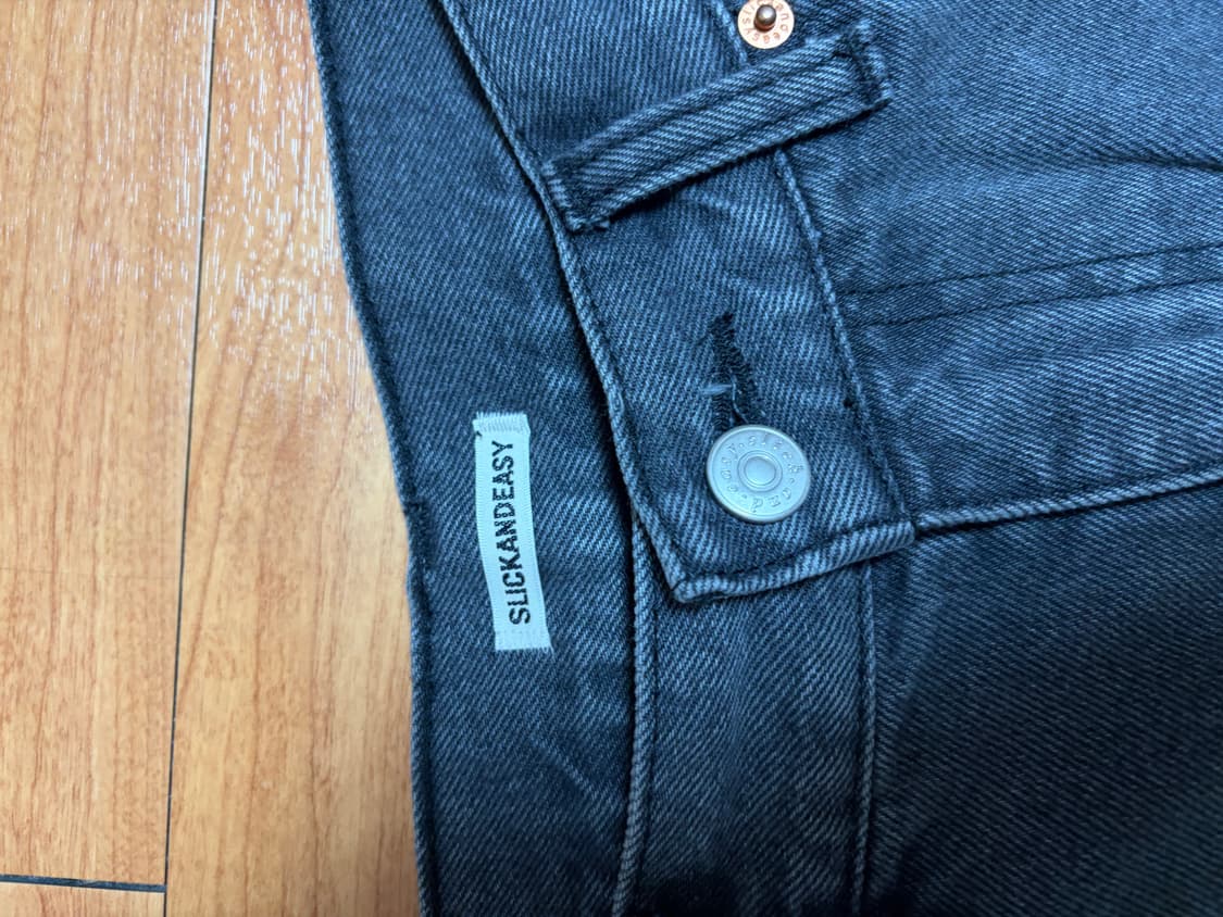 슬릭앤이지 앤디 블랙워시드 1사이즈 상품이미지2