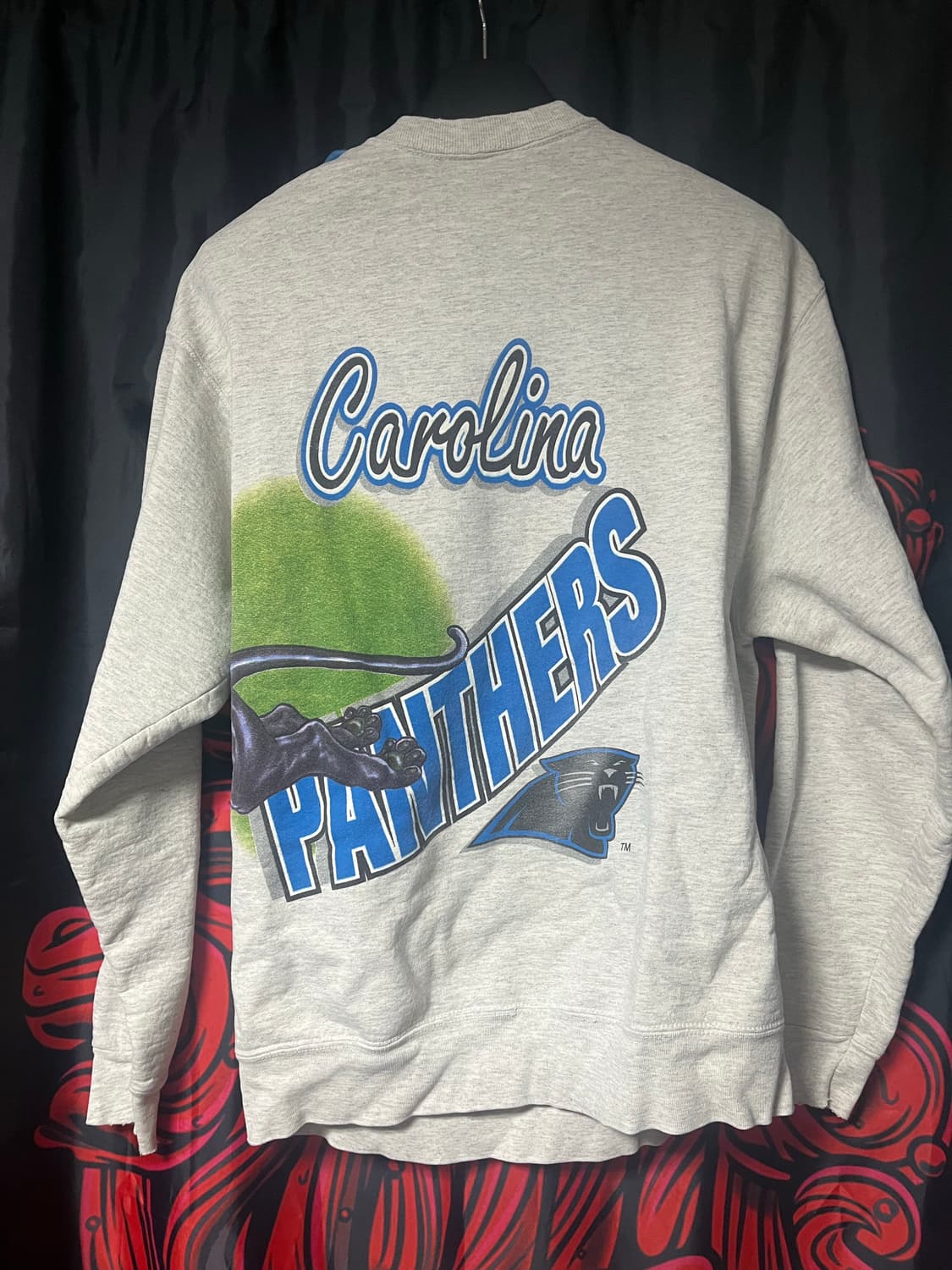 1994 NFL 캐롤라이나 팬서스 스웻 상품이미지2