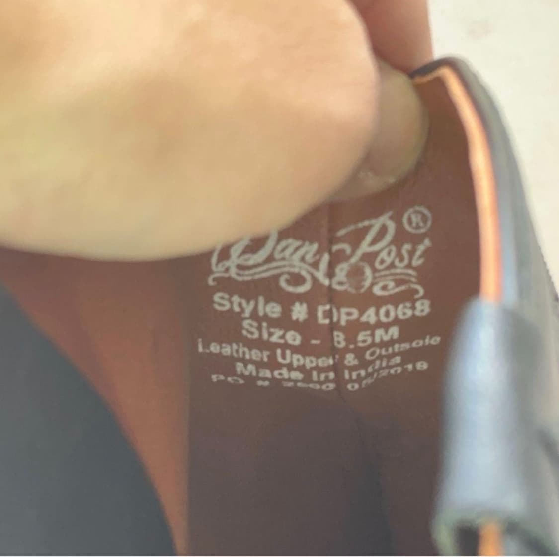 Dan post 웨스턴 부츠 us8.5 상품이미지6
